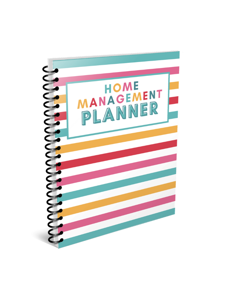Home Management Binder - 124 Pages