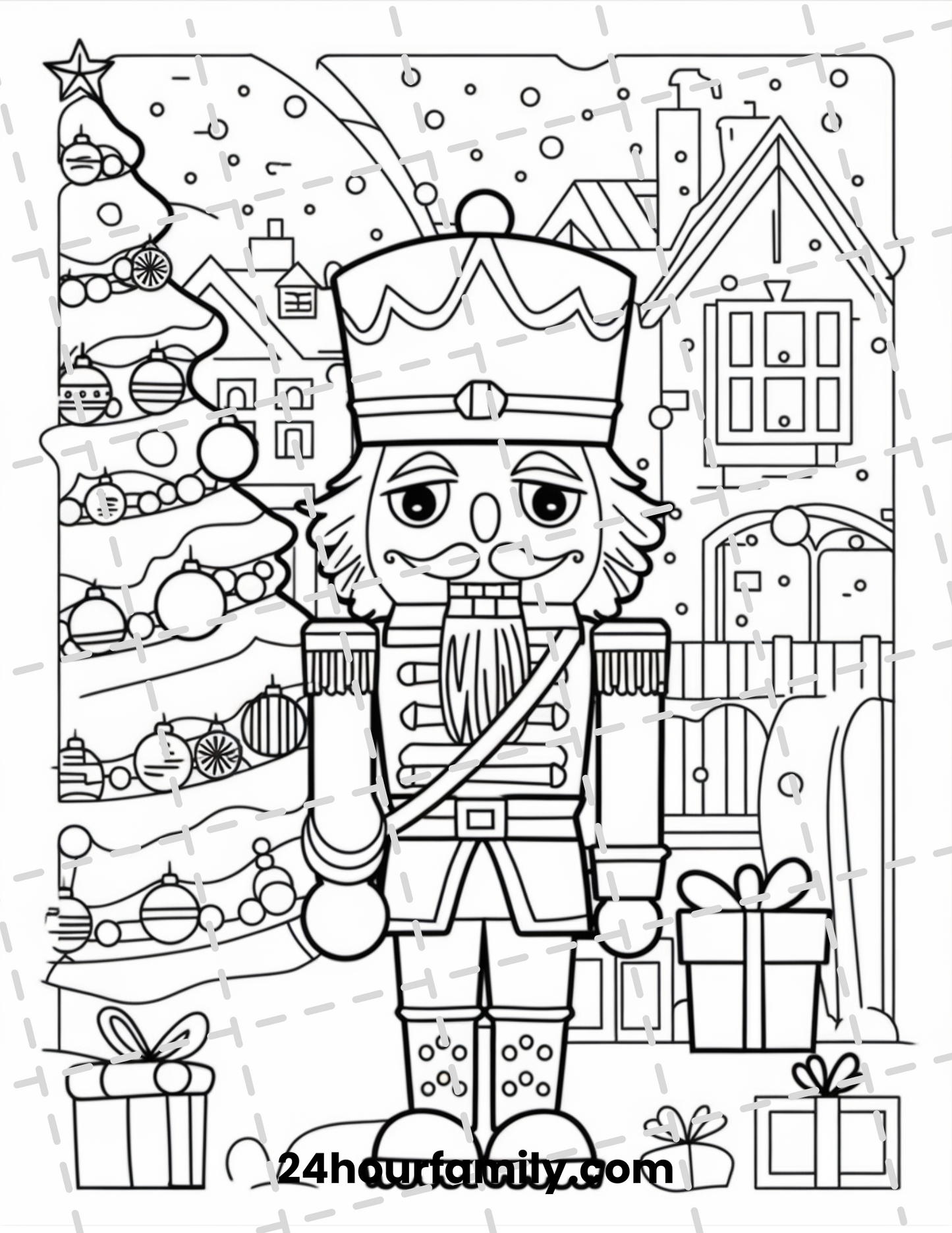 Nutcracker Coloring Pages 27 pages