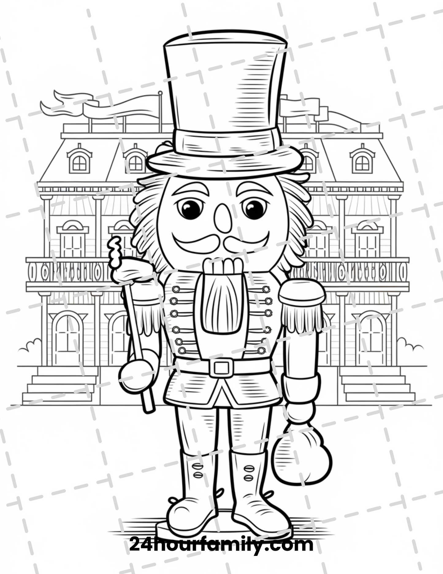 nutcracker coloring pages
