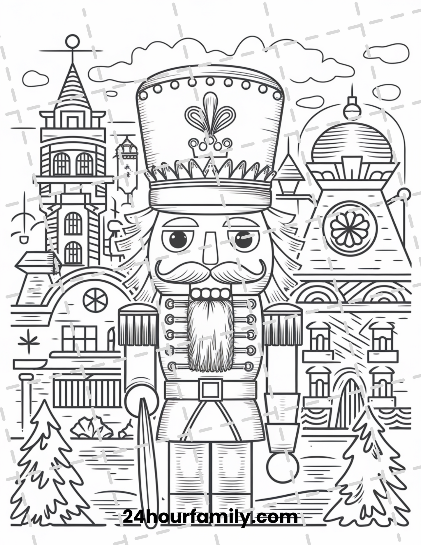 nutcracker coloring pages