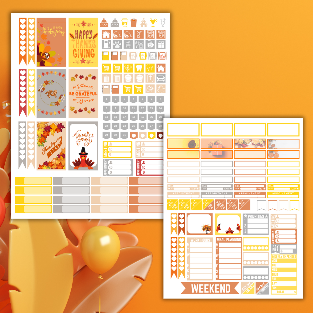 Thanksgiving Busy Binder (60 Pages Total)