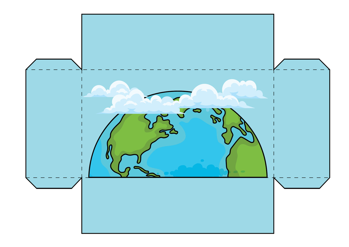 3-D Layers of the Atmosphere Printable Craft/Diorama (11 Pages)