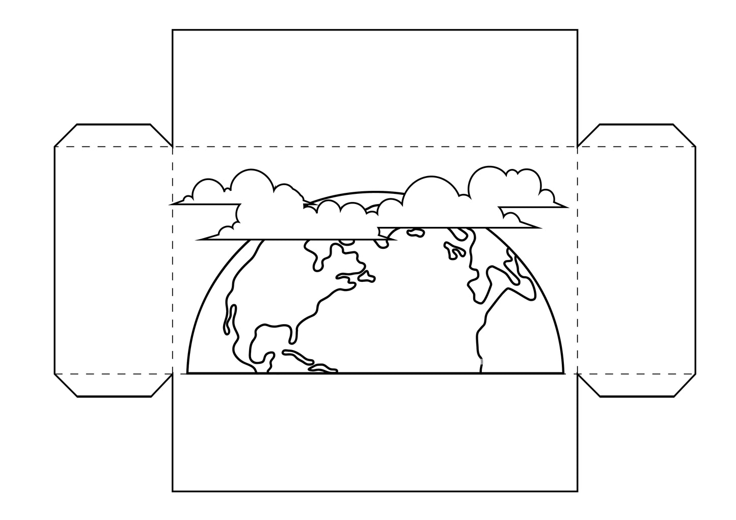 3-D Layers of the Atmosphere Printable Craft/Diorama (11 Pages)