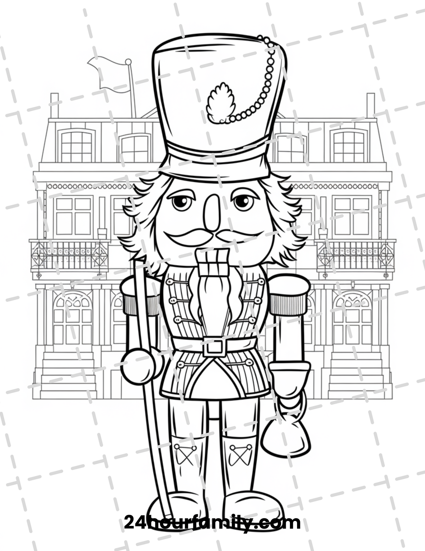 nutcracker coloring pages