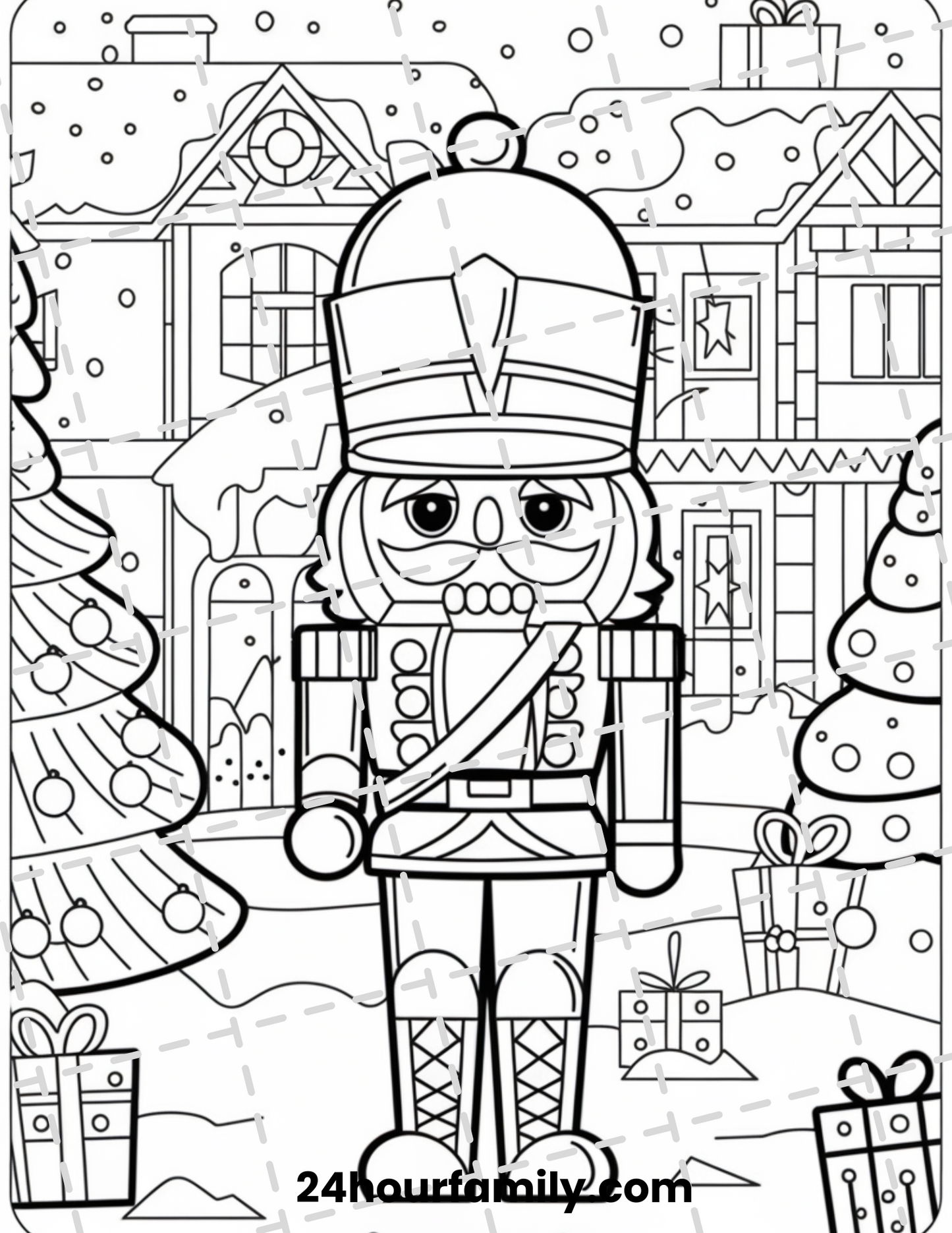 nutcracker coloring pages