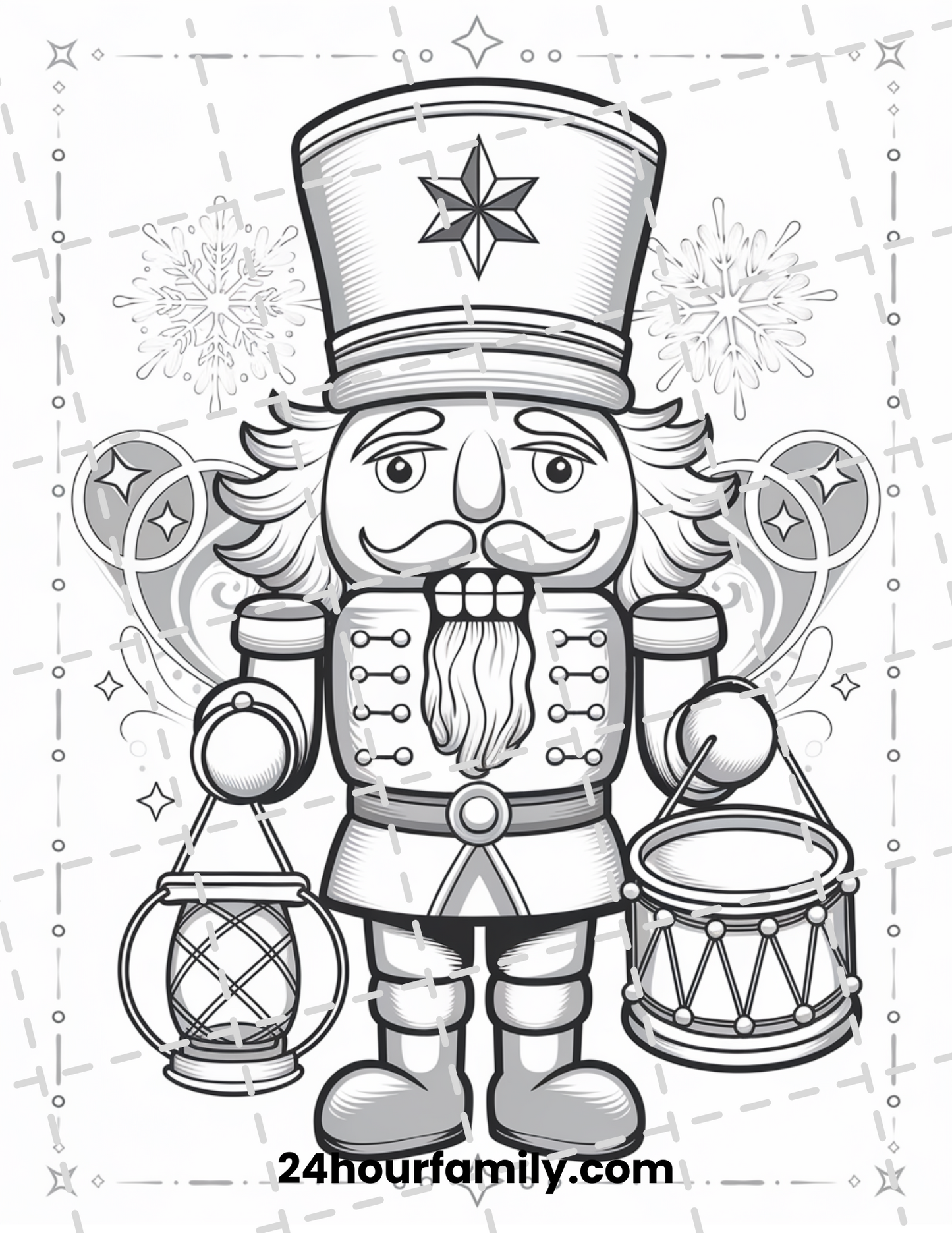 nutcracker coloring pages