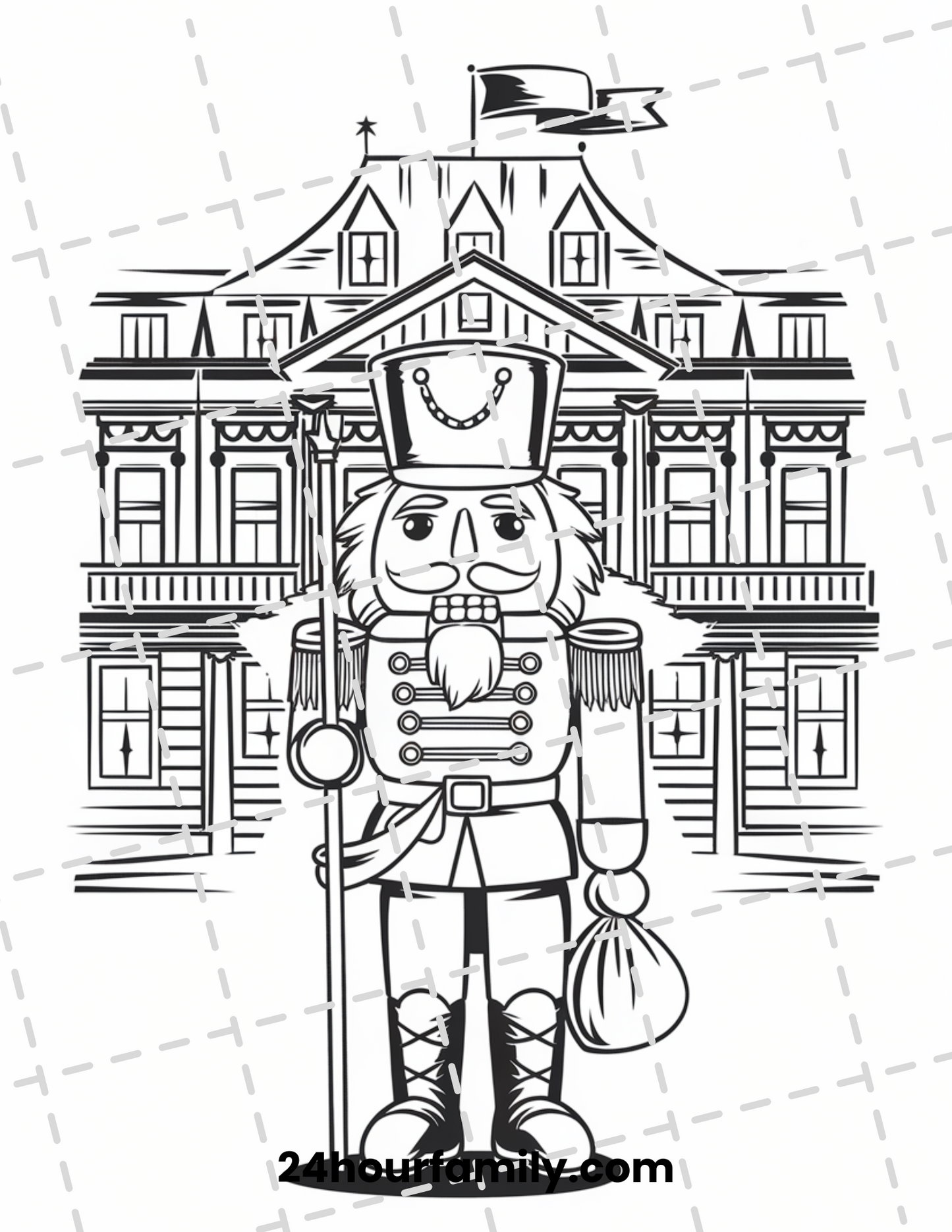 nutcracker coloring pages