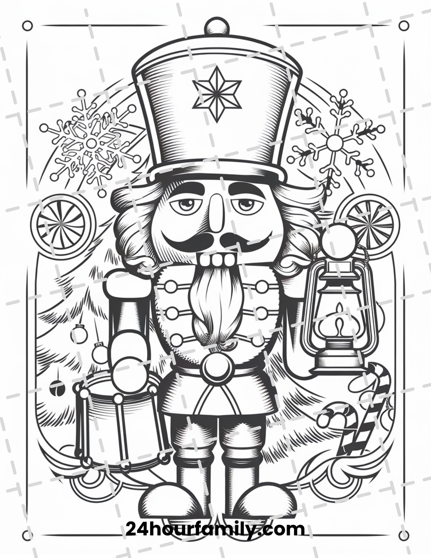 nutcracker coloring