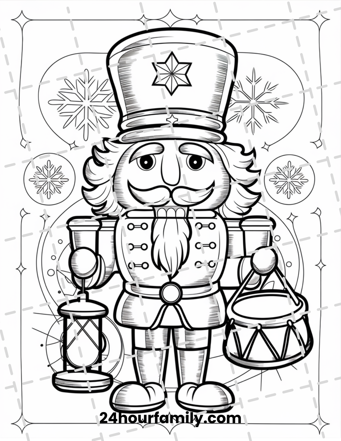 nutcracker coloring pages
