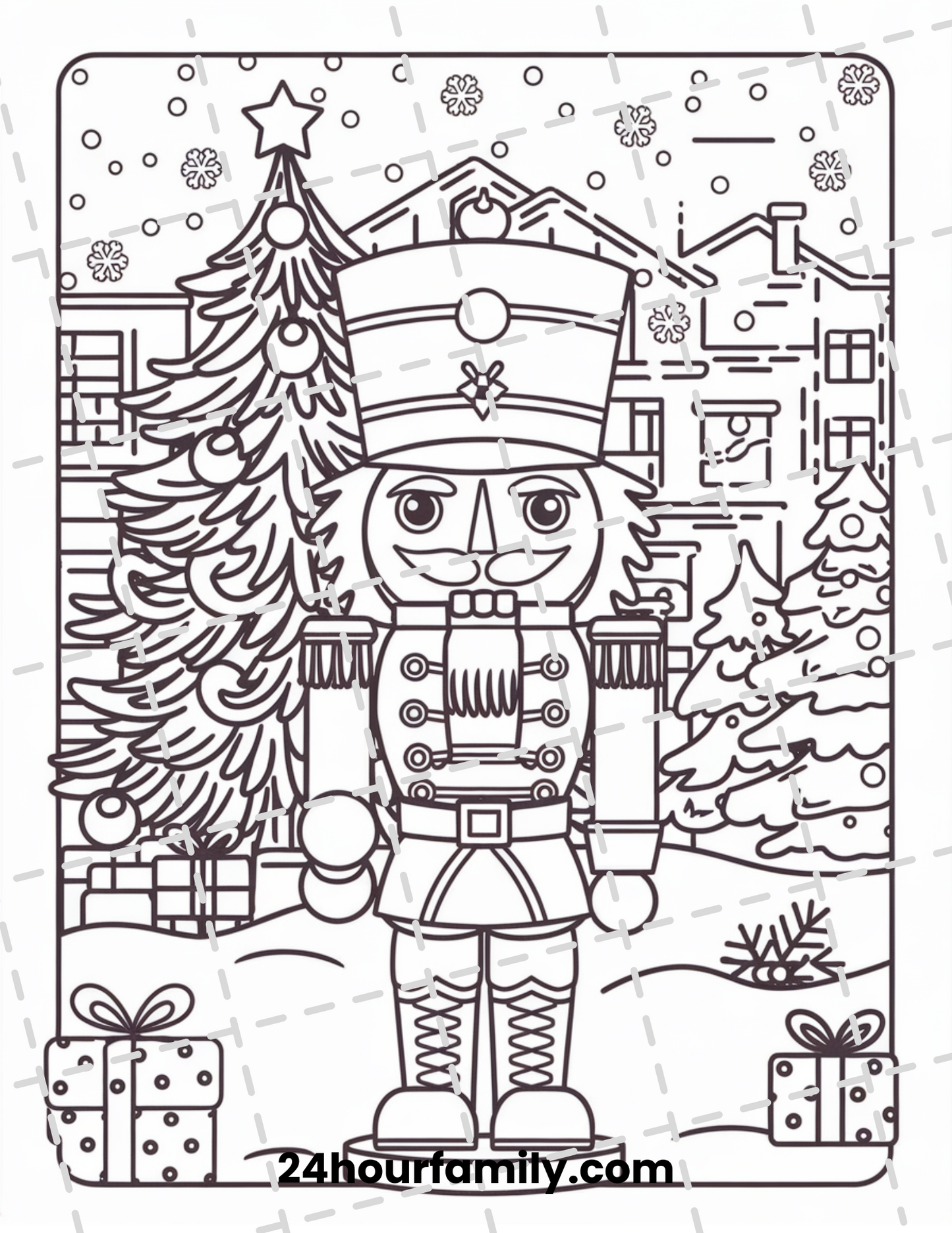 nutcracker coloring pages