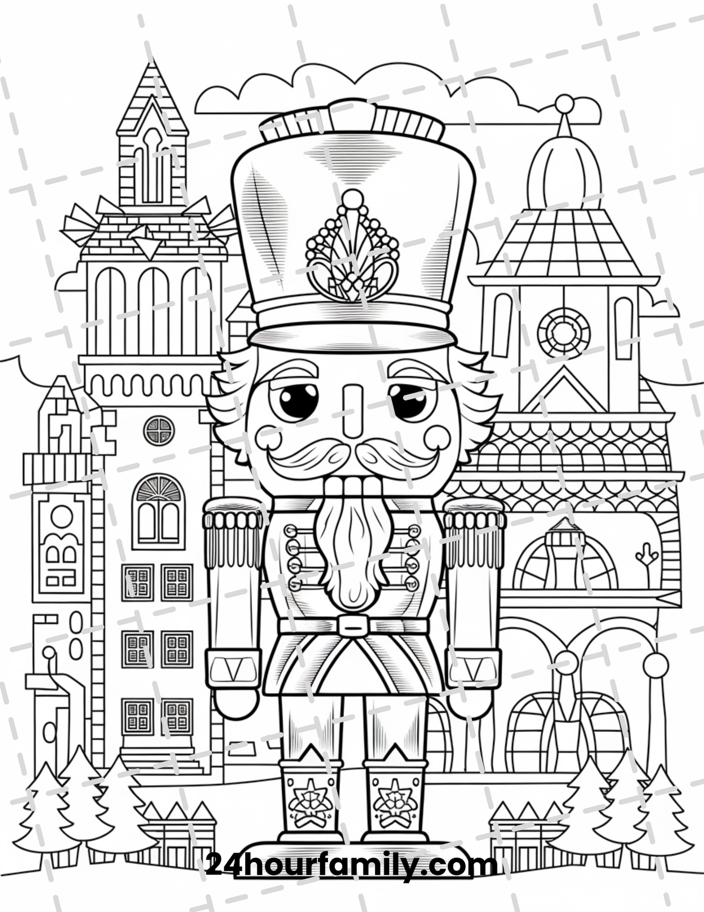 nutcracker coloring pages