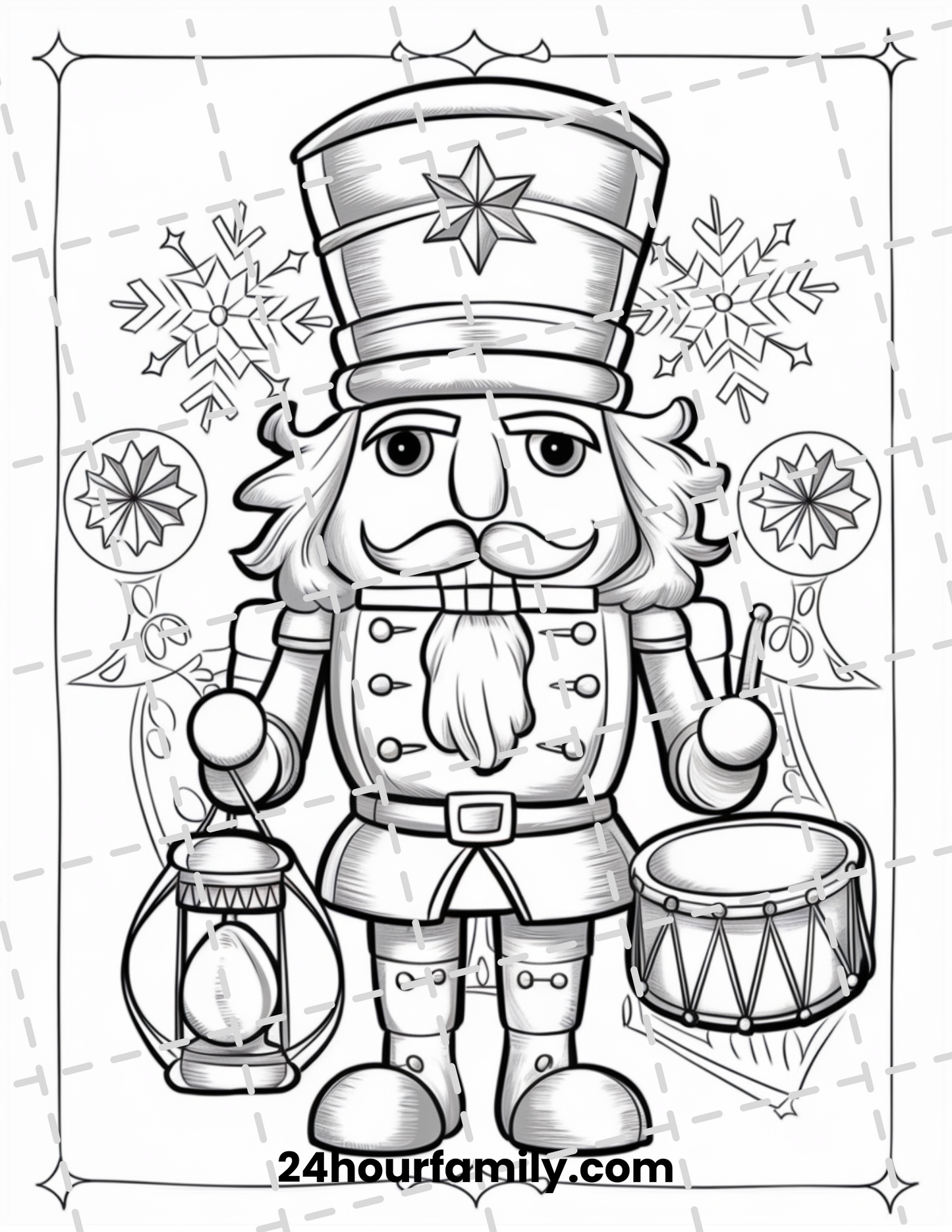 nutcracker coloring pages
