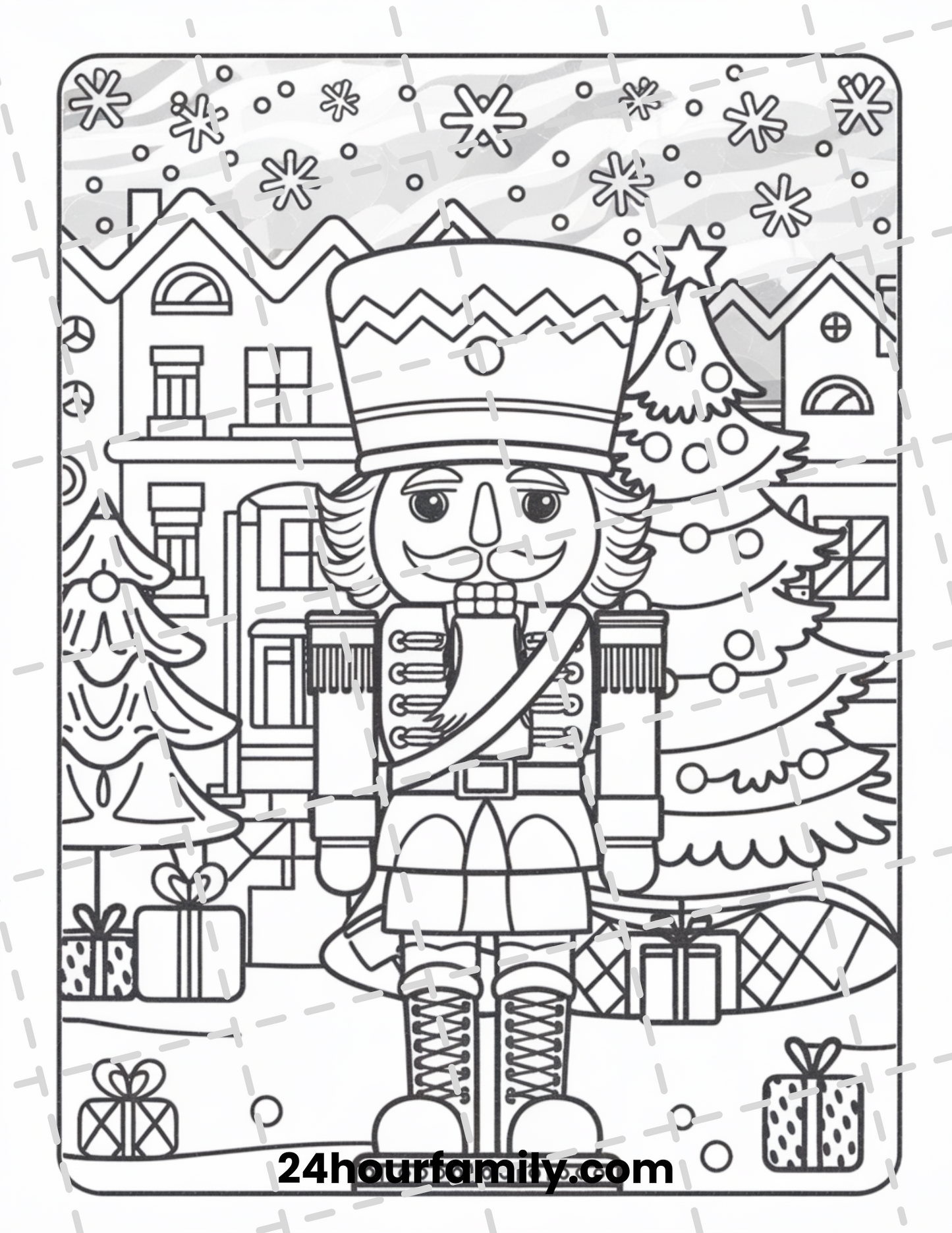 nutcracker coloring pages