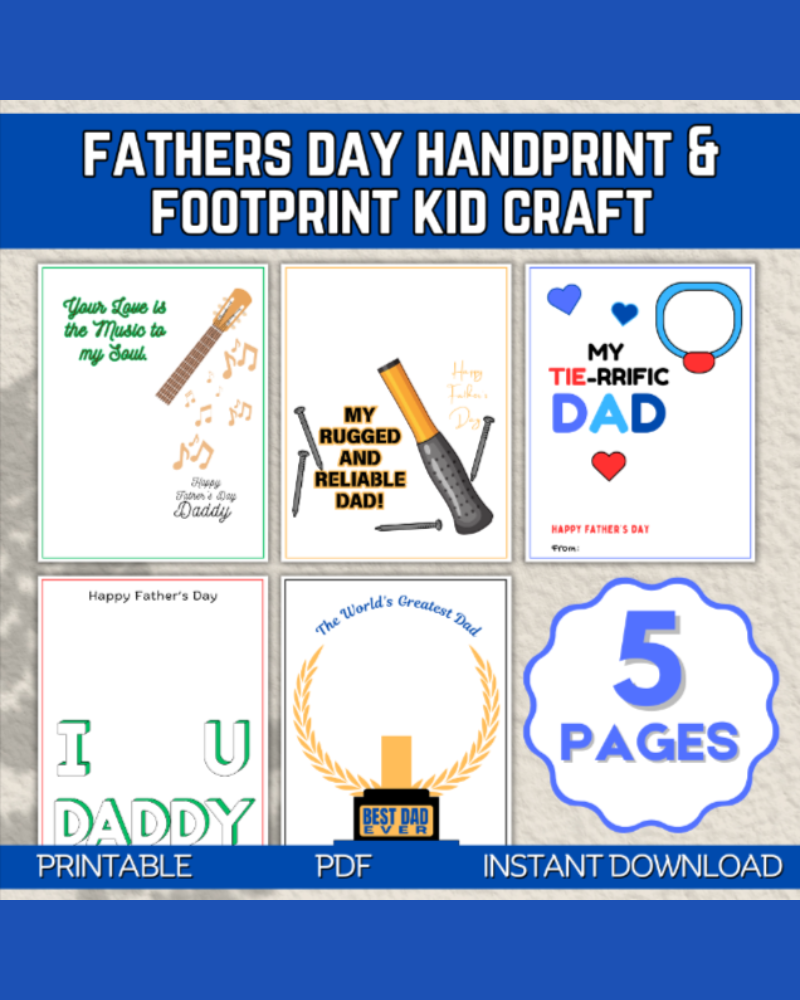 Father's Day Handprint Art