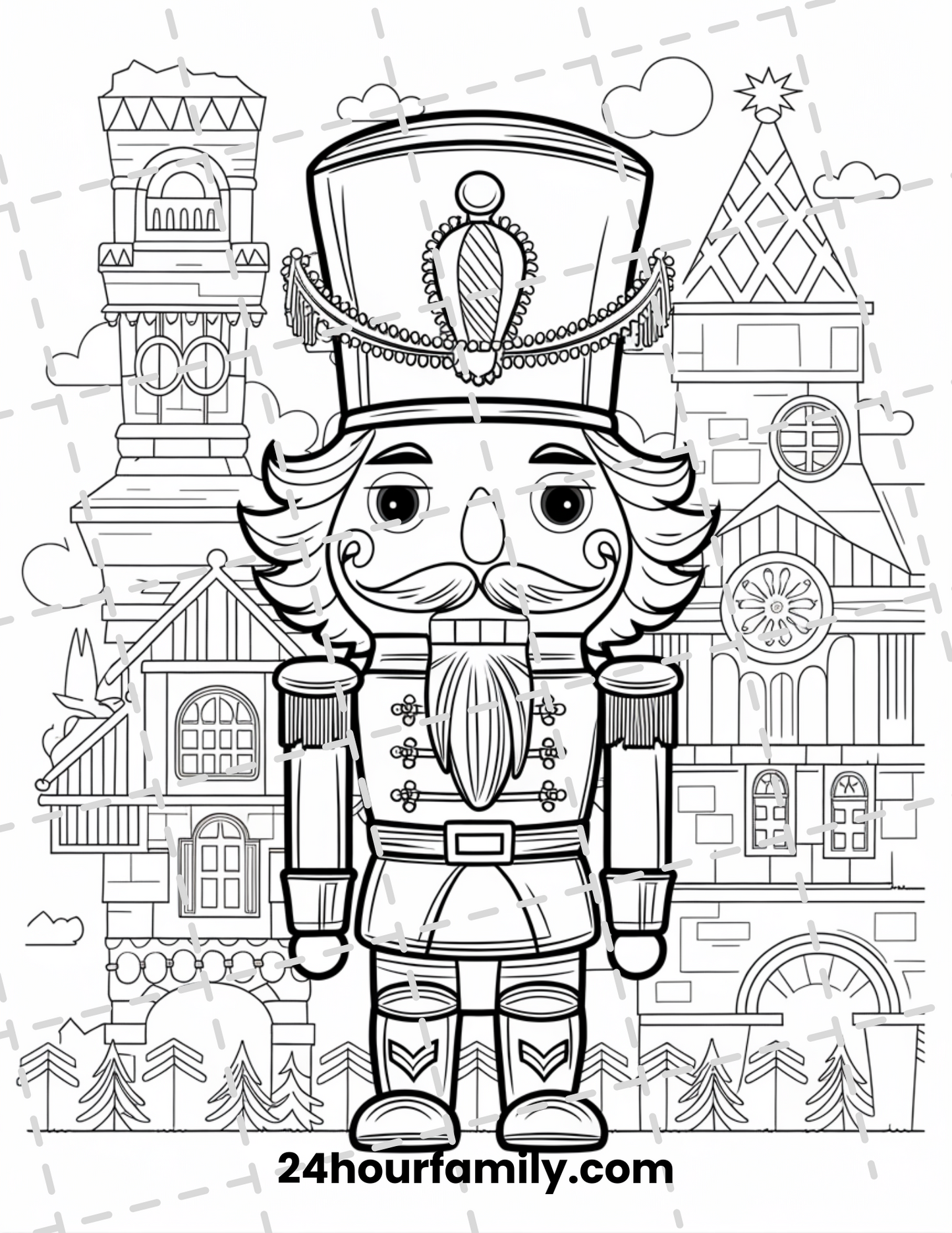 nutcracker coloring pages