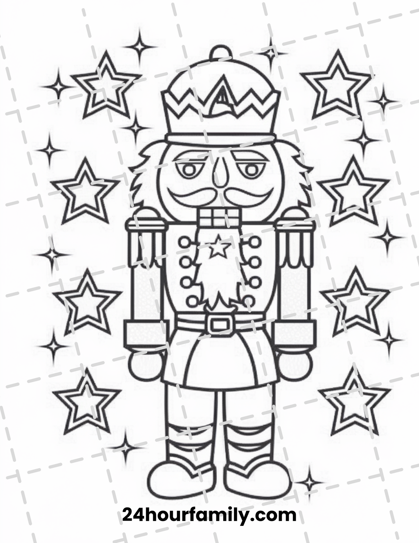 nutcracker coloring pages