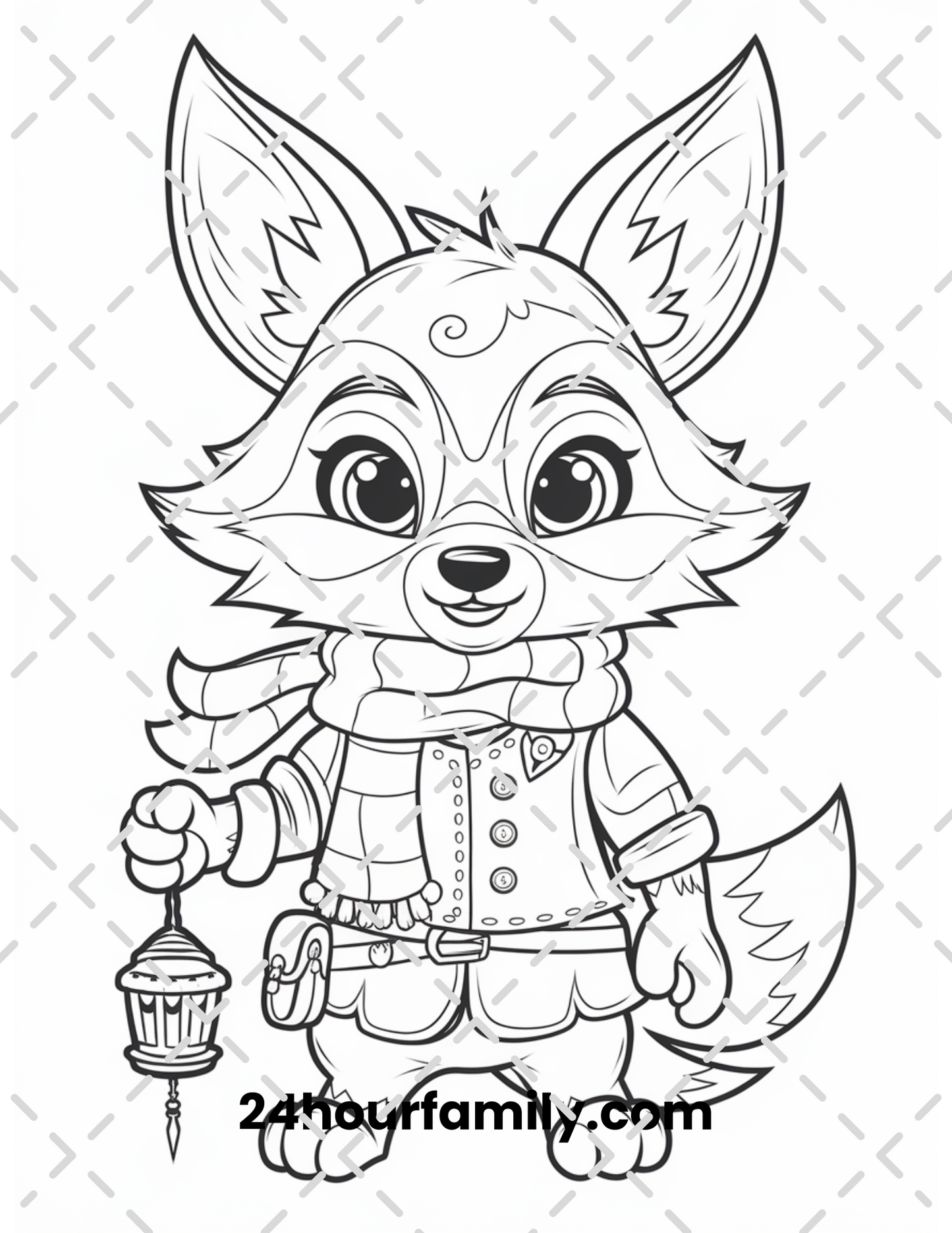 woodland creature coloring pages