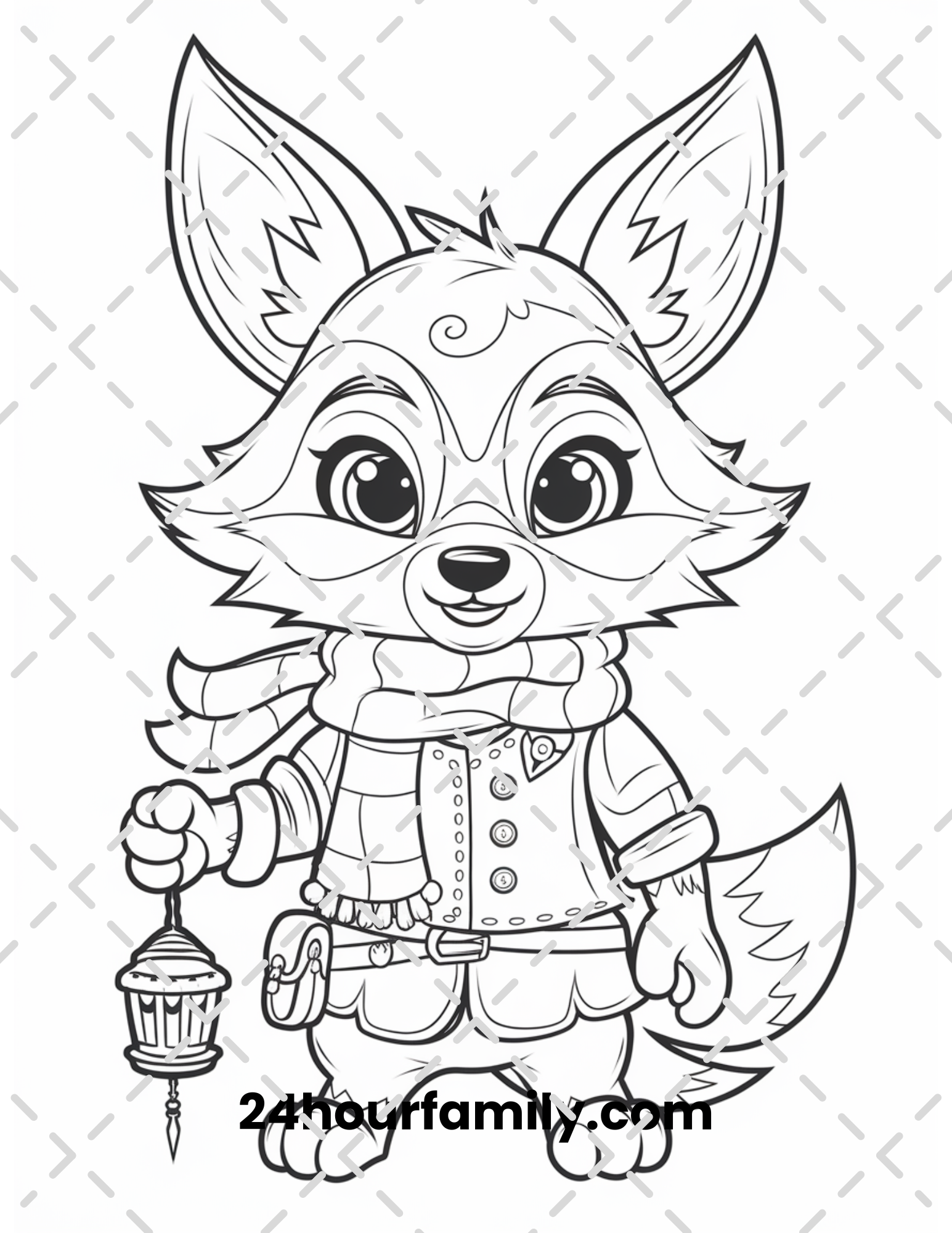 woodland creature coloring pages