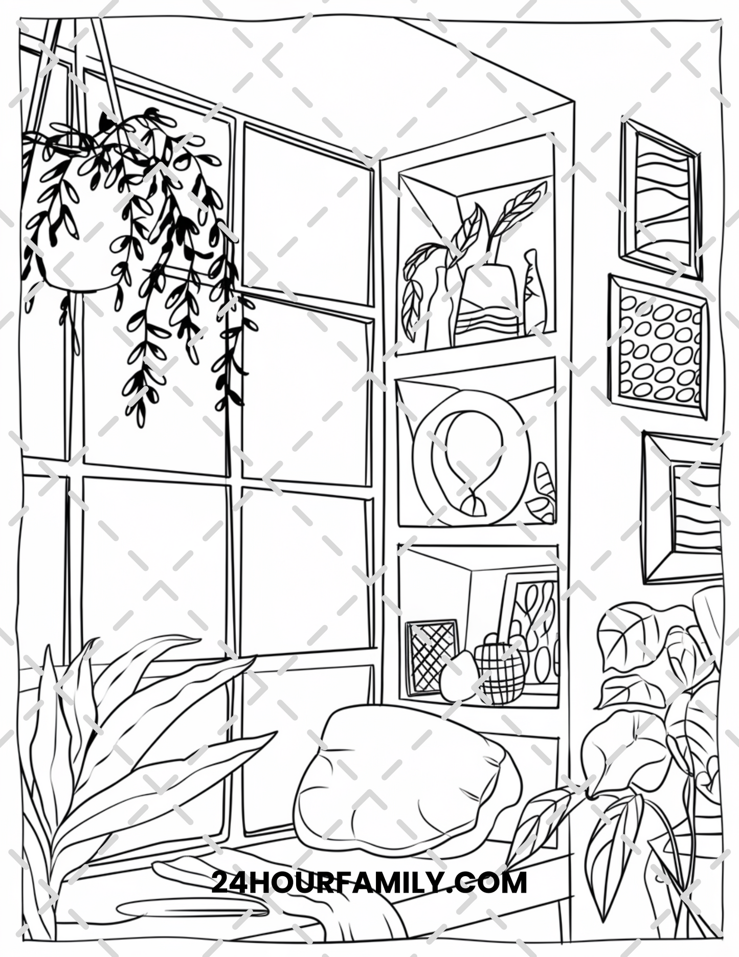 aesthetic coloring sheets