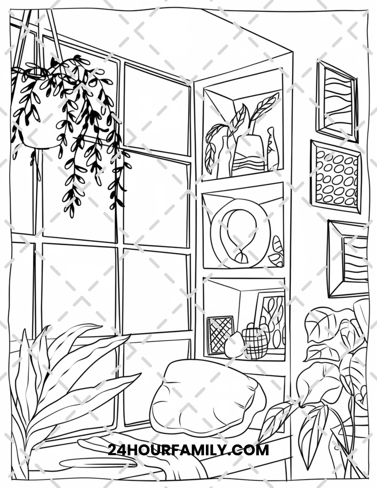 aesthetic coloring sheets