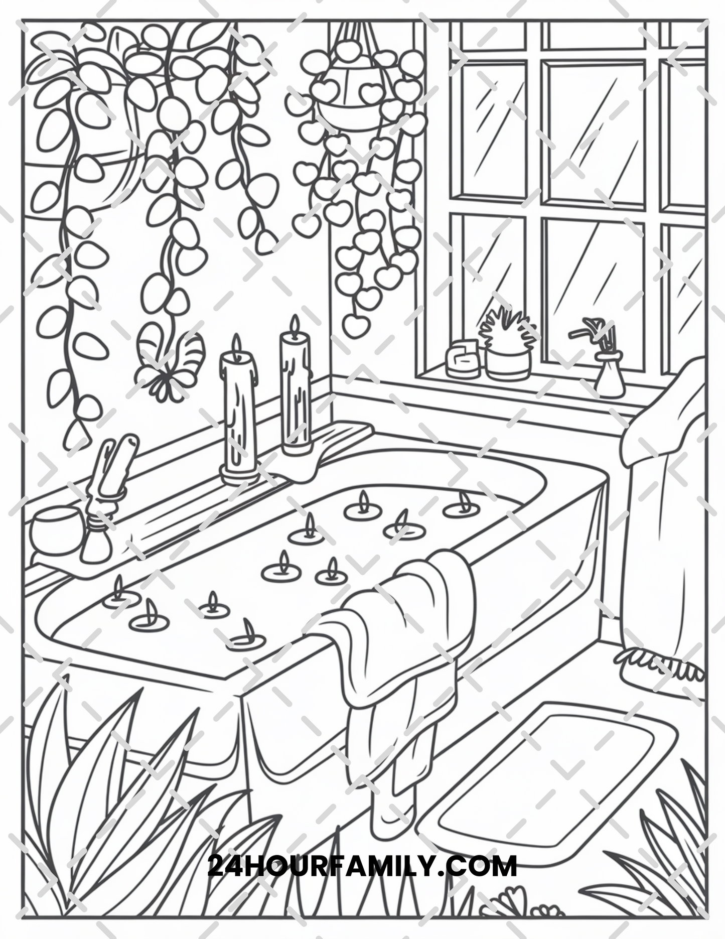 aesthetic coloring pages