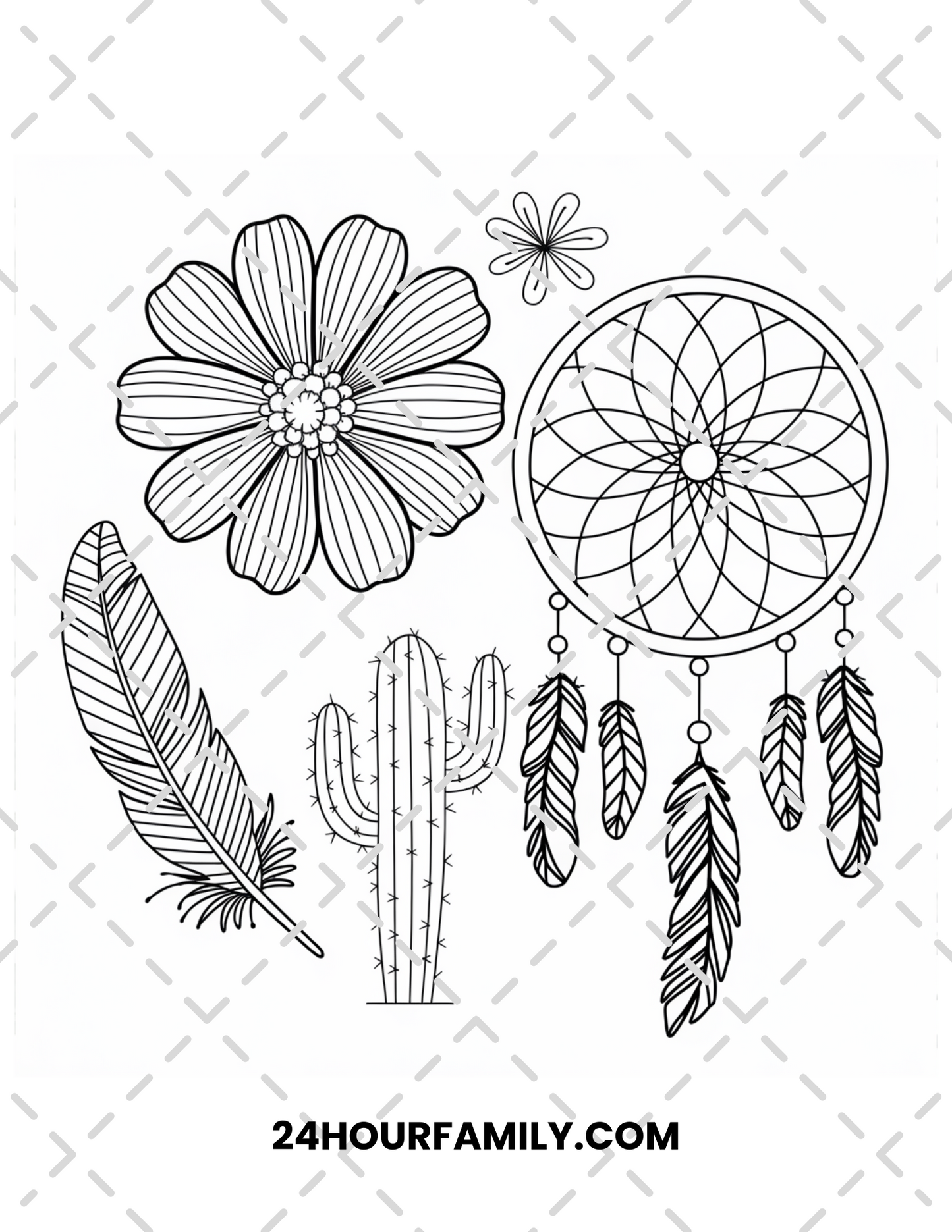 aesthetic coloring pages