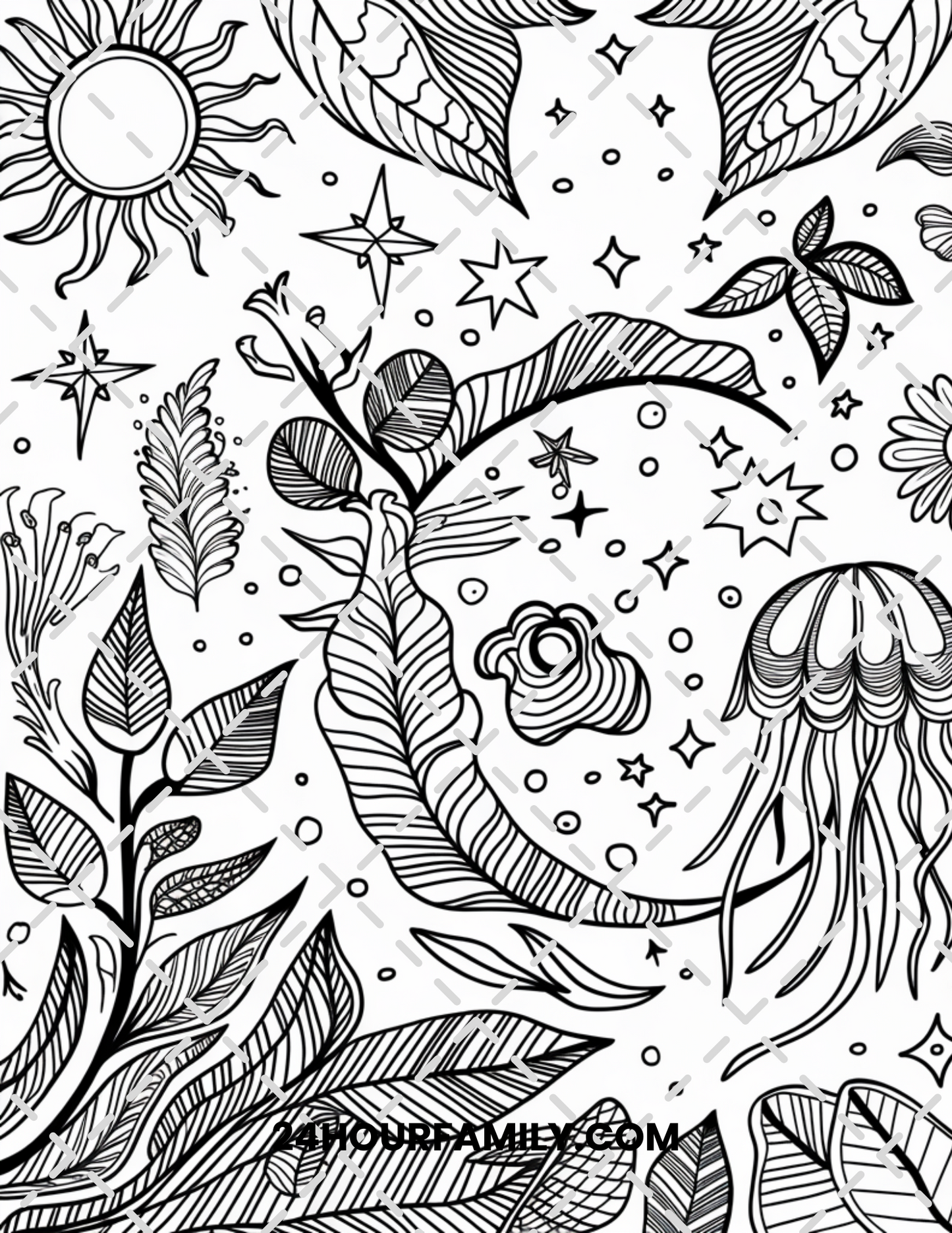 aesthetic coloring pages
