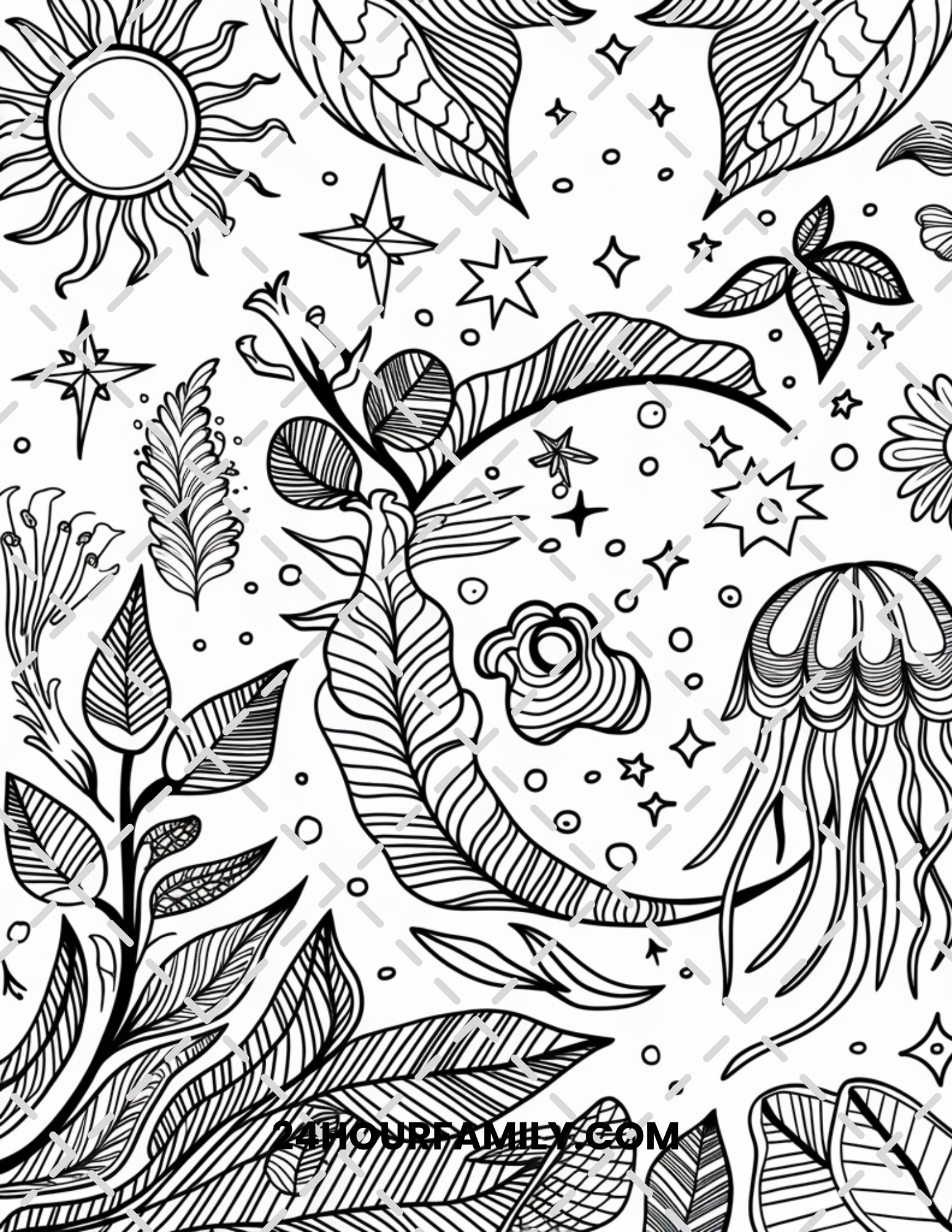 aesthetic coloring pages