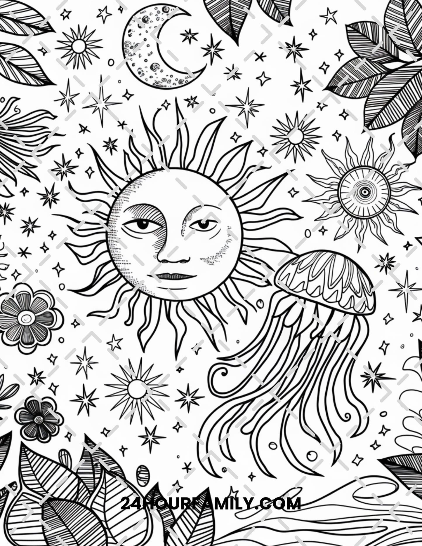 aesthetic coloring pages
