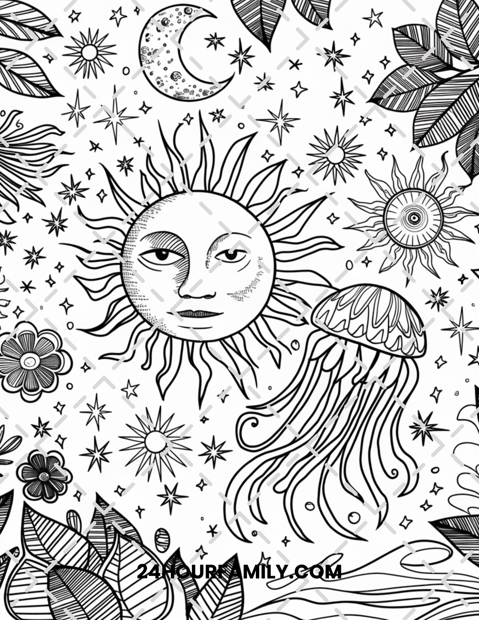 aesthetic coloring pages