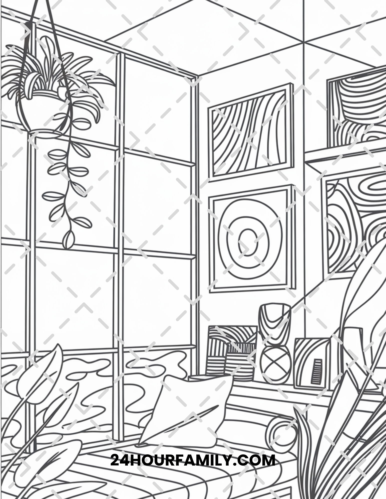 aesthetic coloring pages