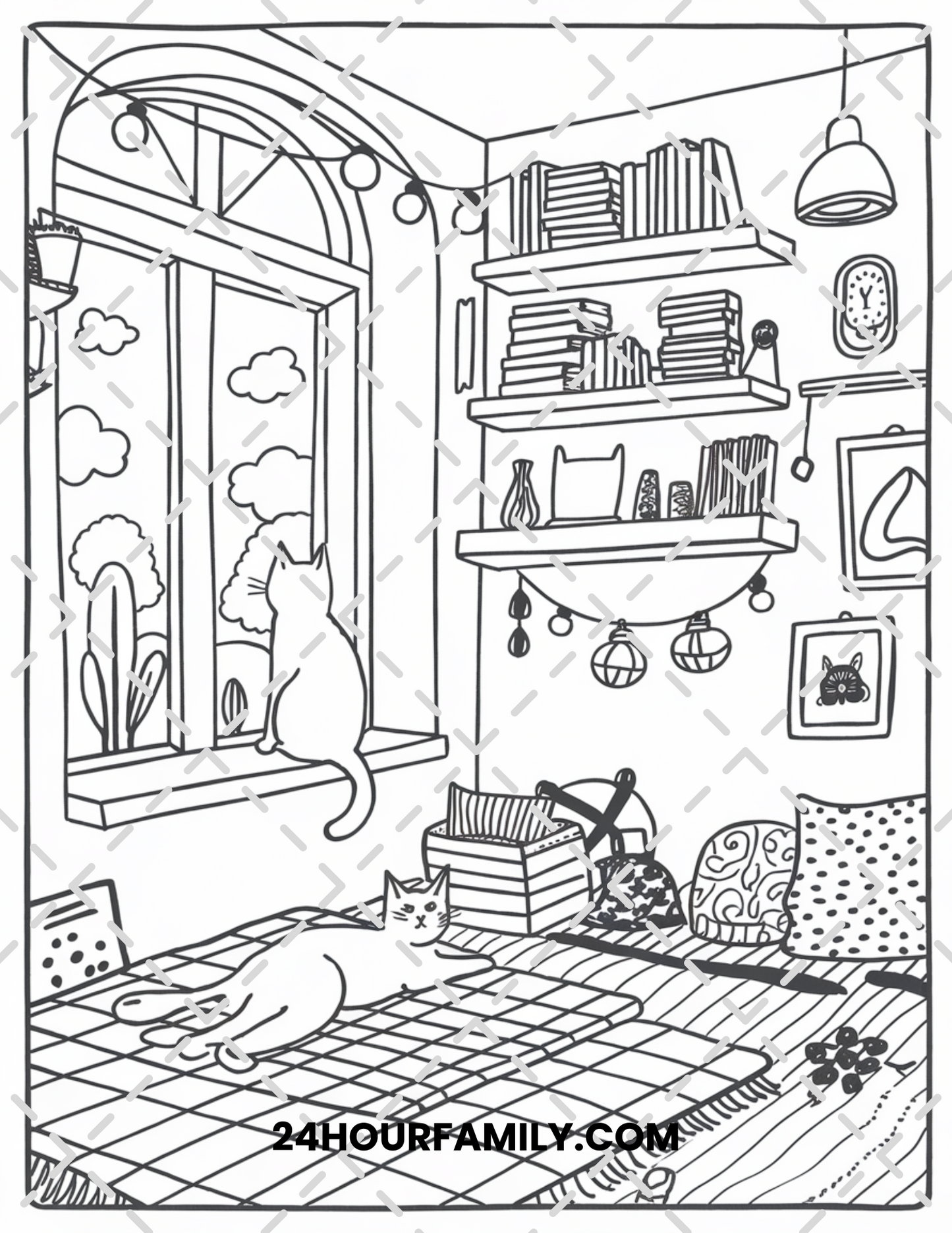 aesthetic coloring pages