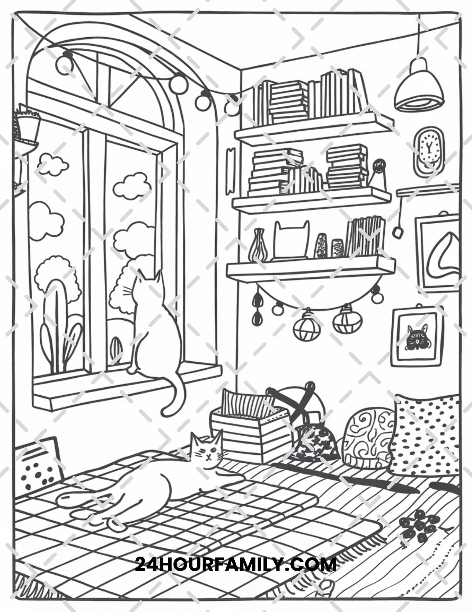 aesthetic coloring pages