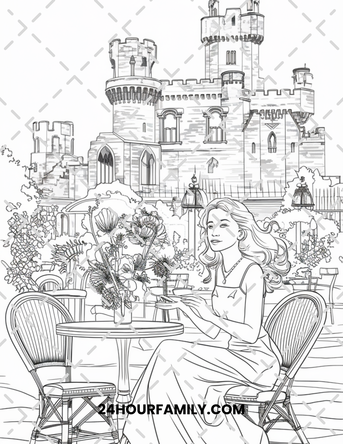aesthetic coloring sheets