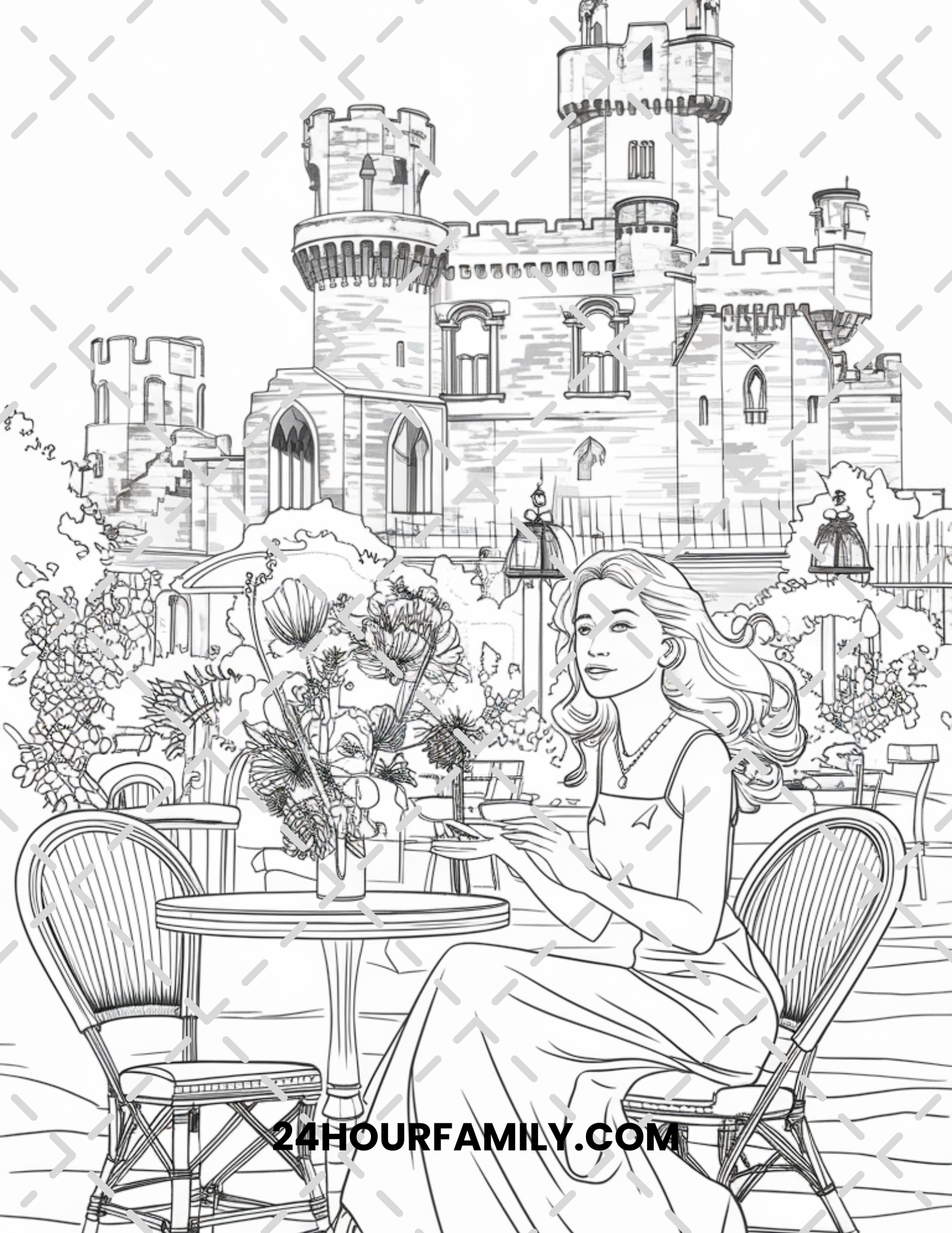 aesthetic coloring sheets