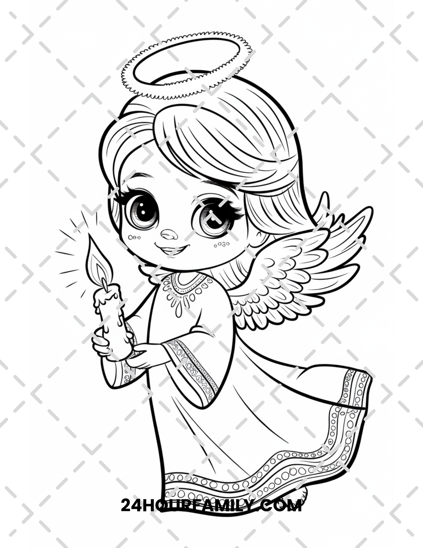 angel coloring pages