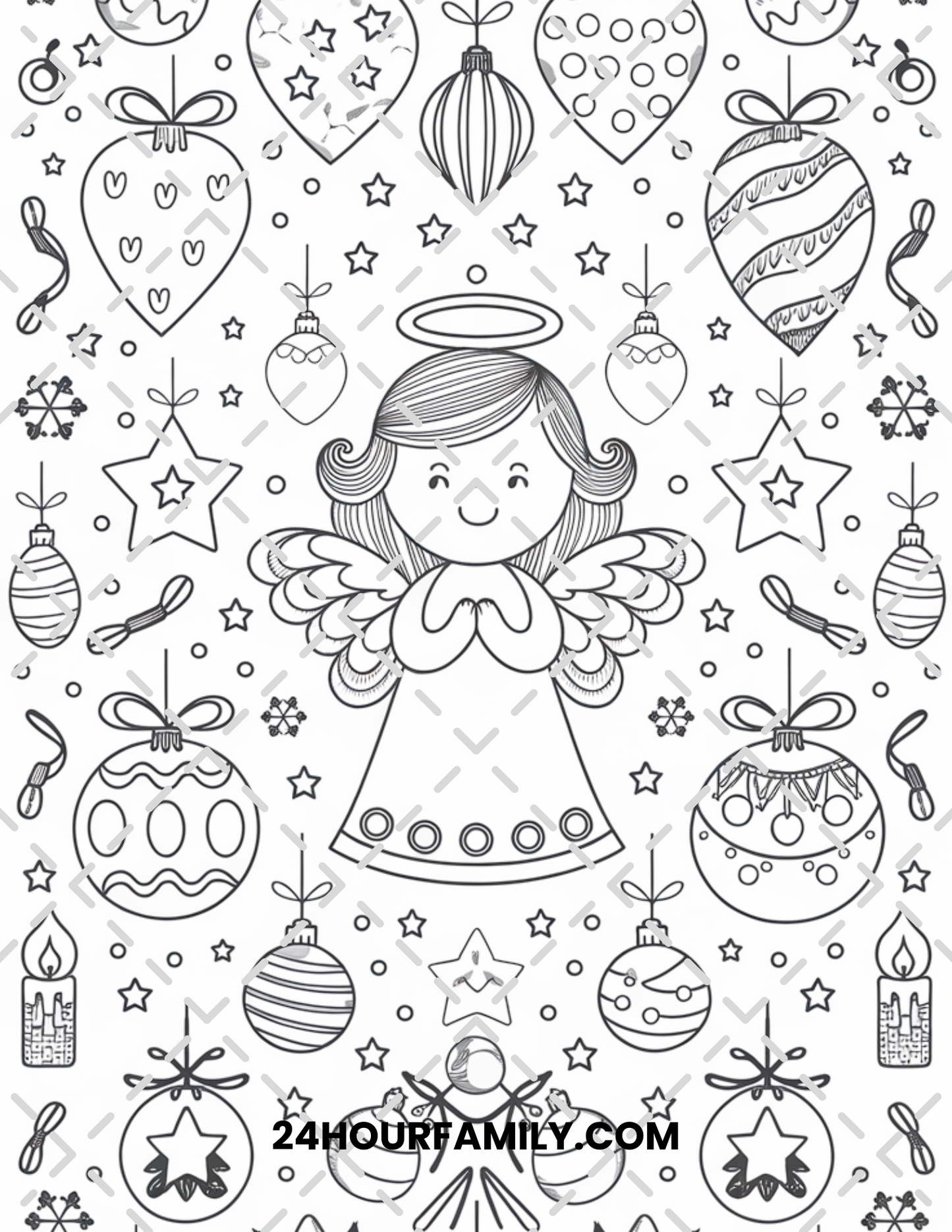 angel coloring pages