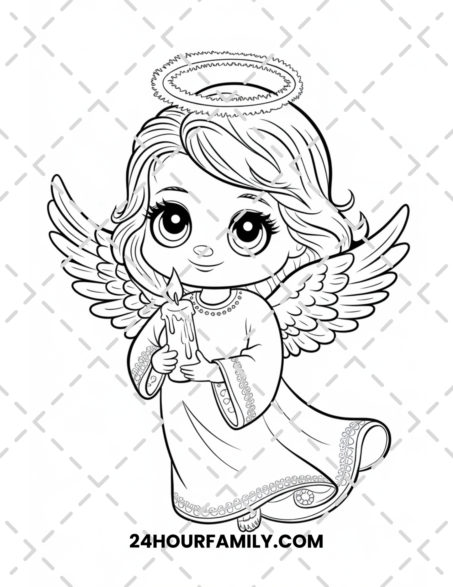 angel coloring pages