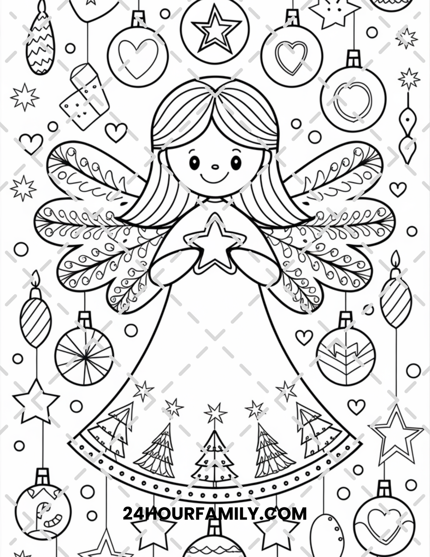 angel coloring pages