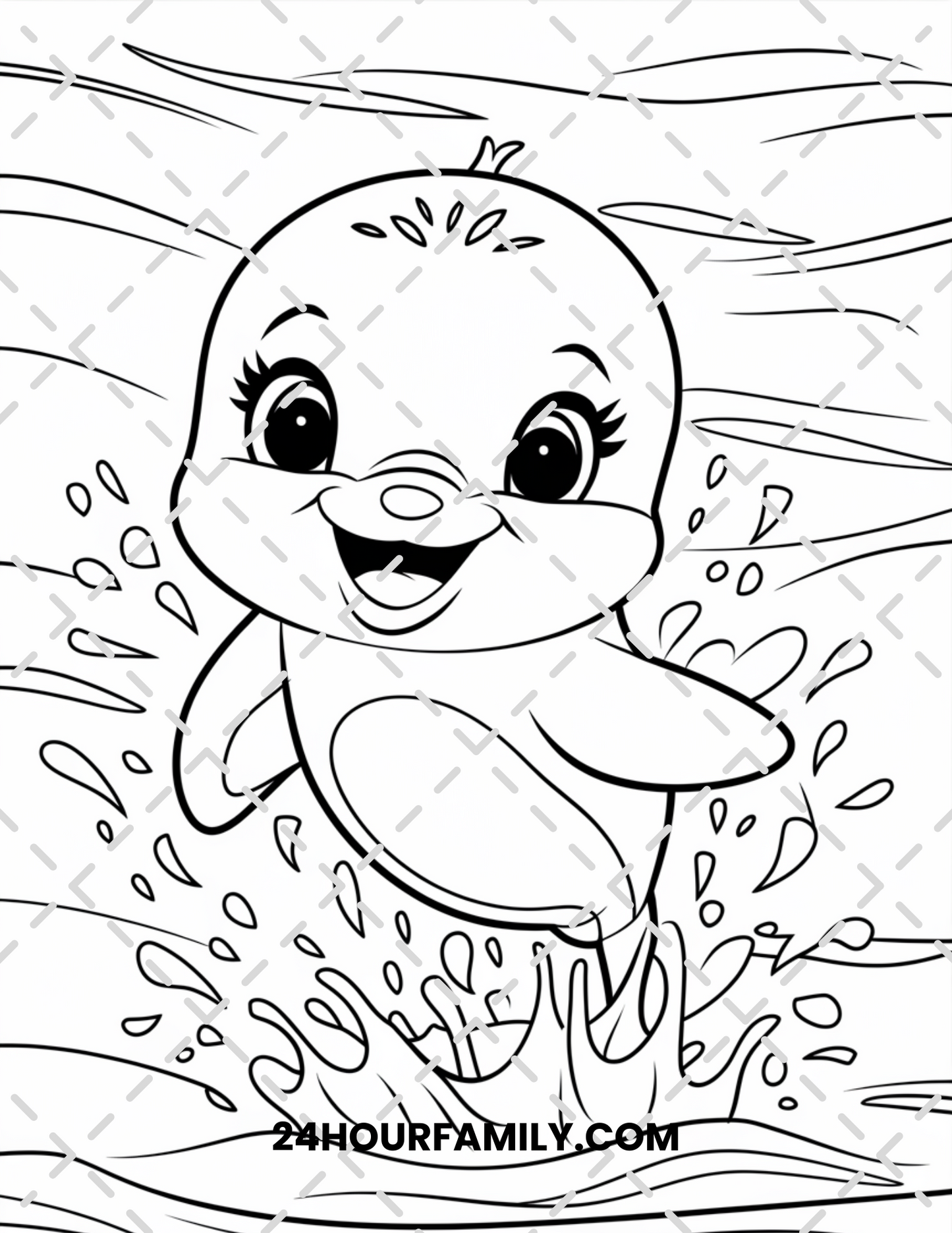 baby coloring pages