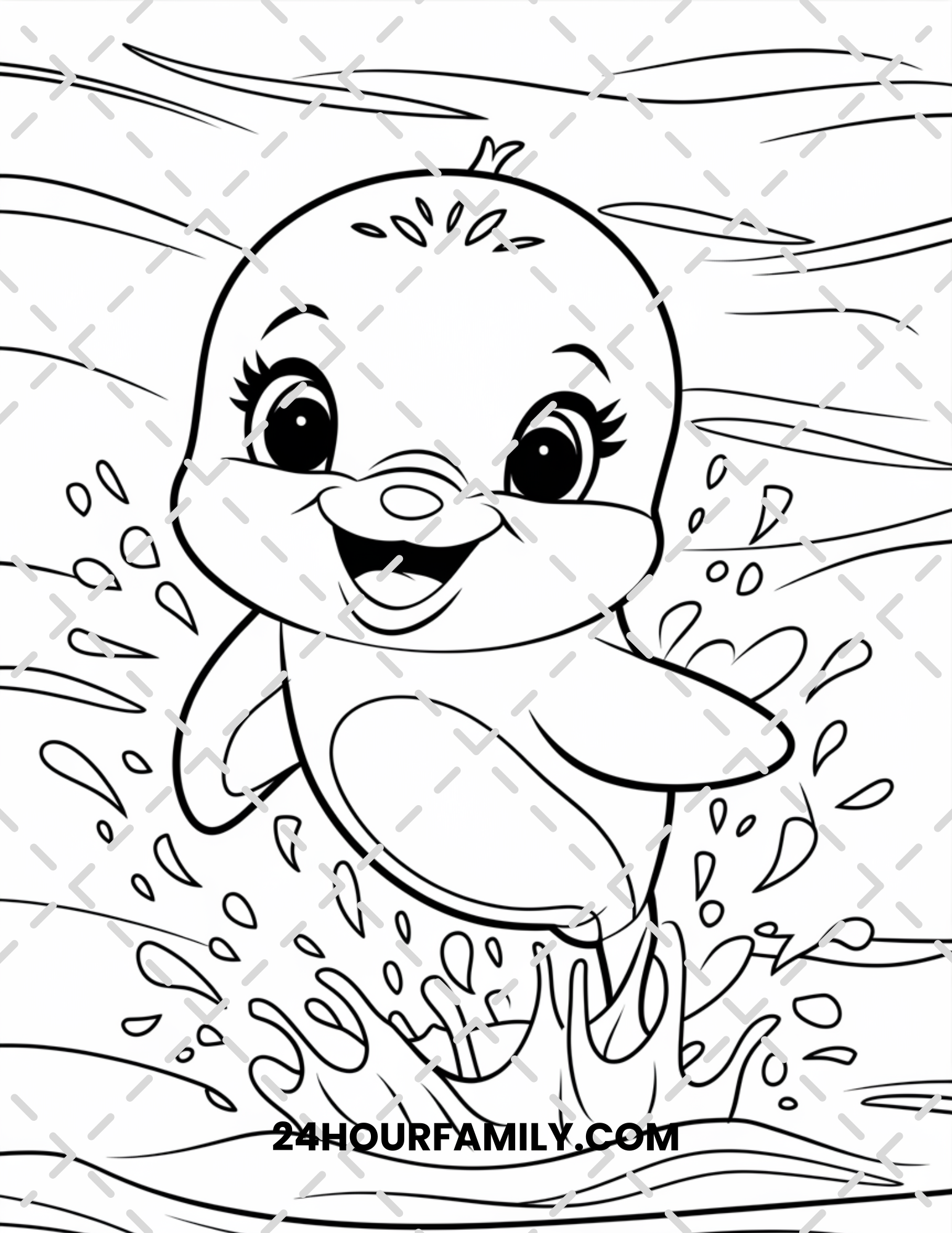 baby coloring pages