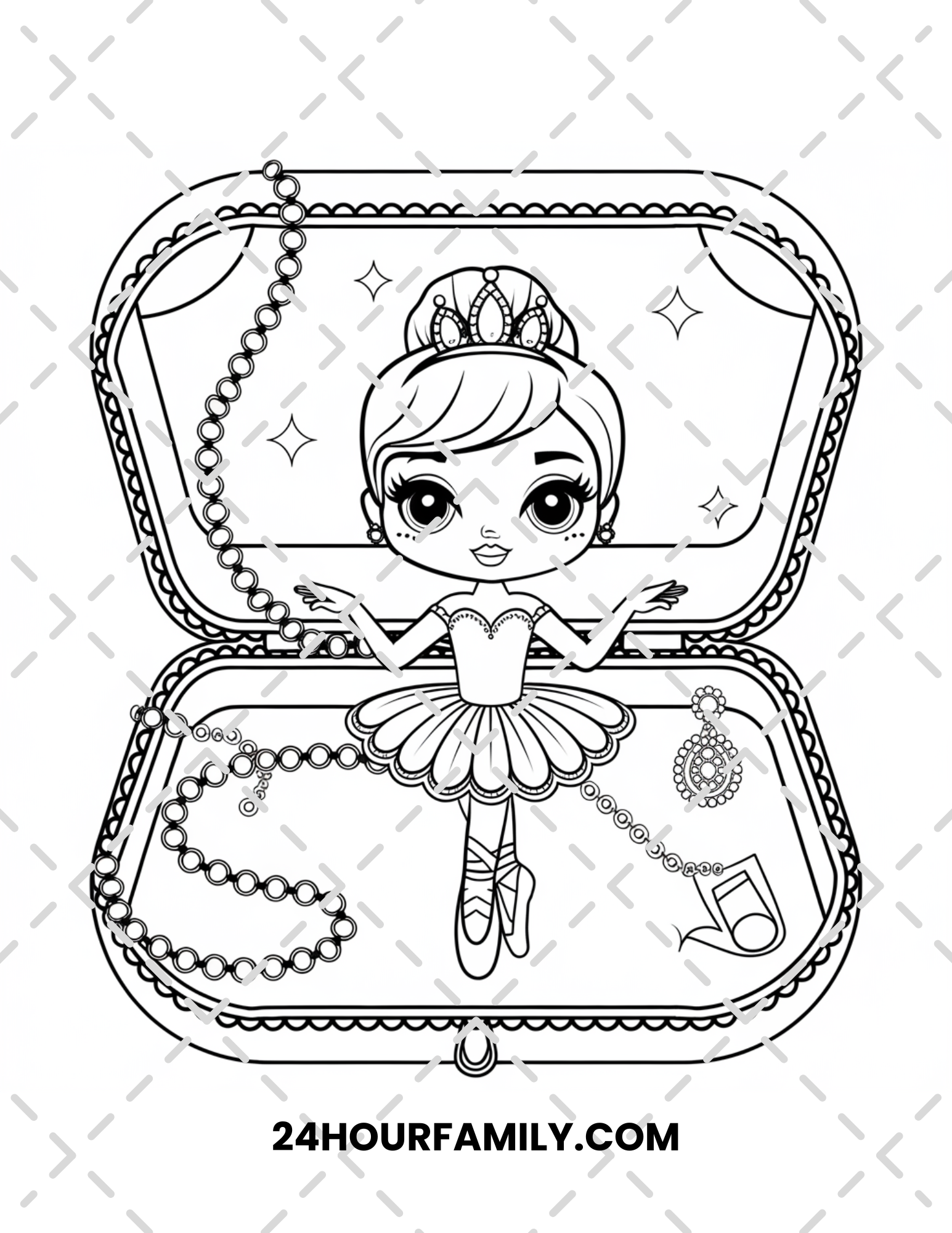 ballerina coloring pages