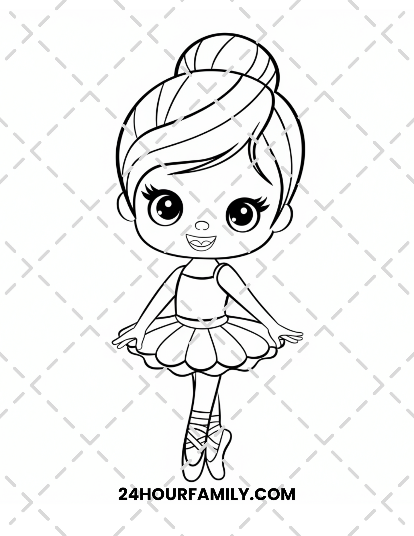 ballerina coloring pages