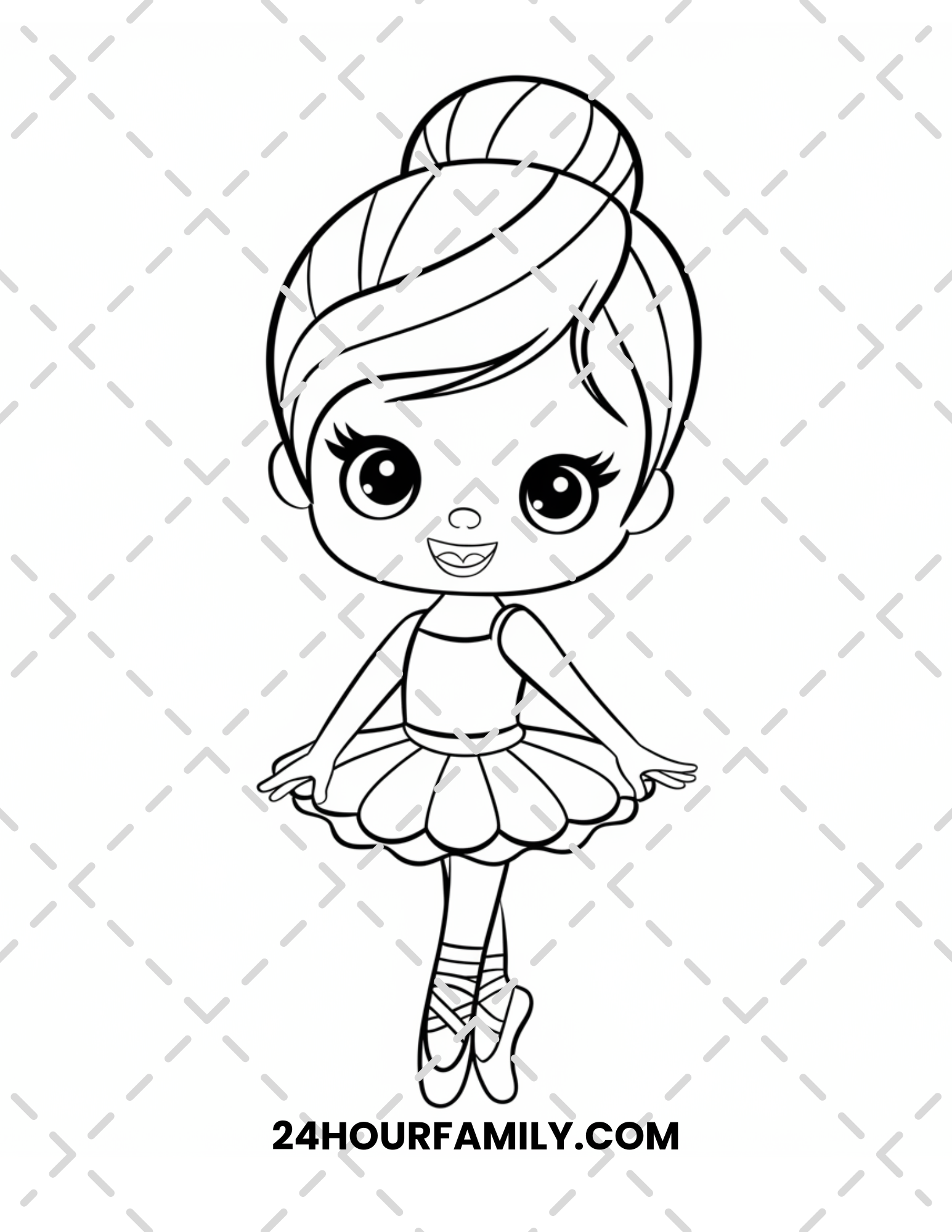 ballerina coloring pages