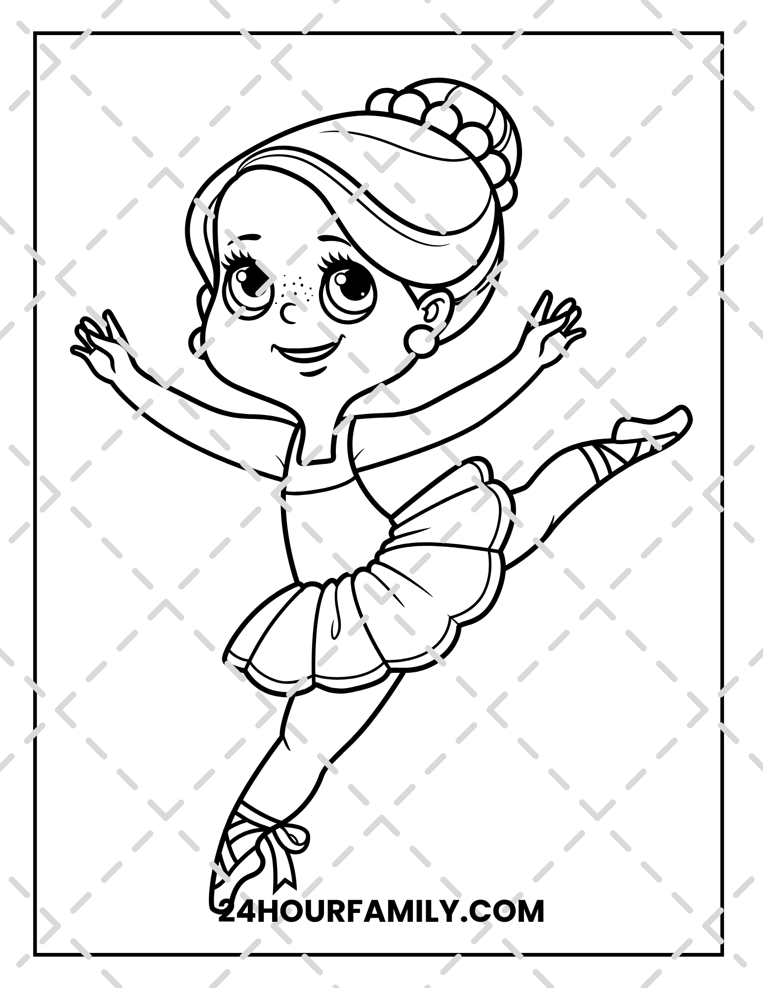 ballerina coloring pages