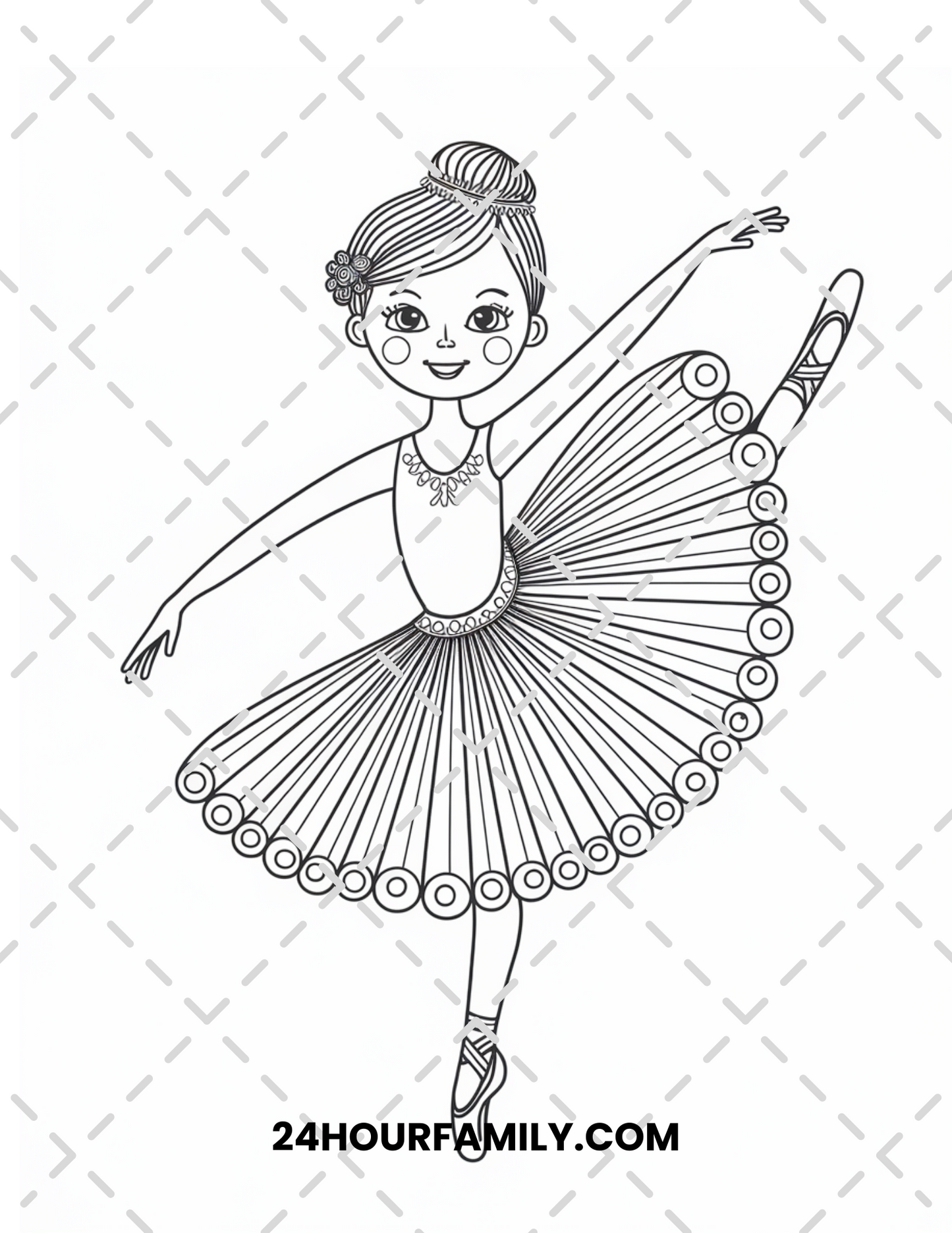 ballerina coloring pages