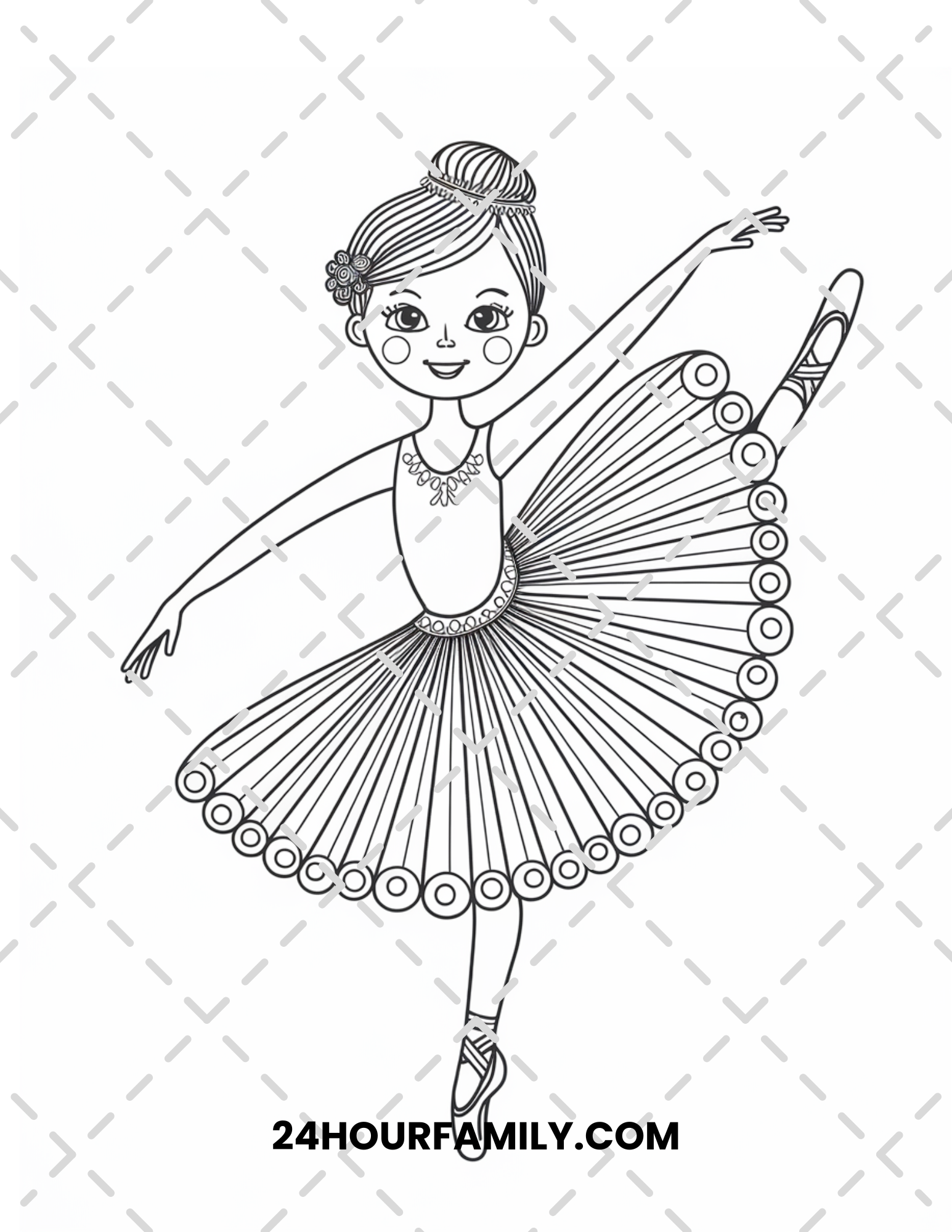 ballerina coloring pages