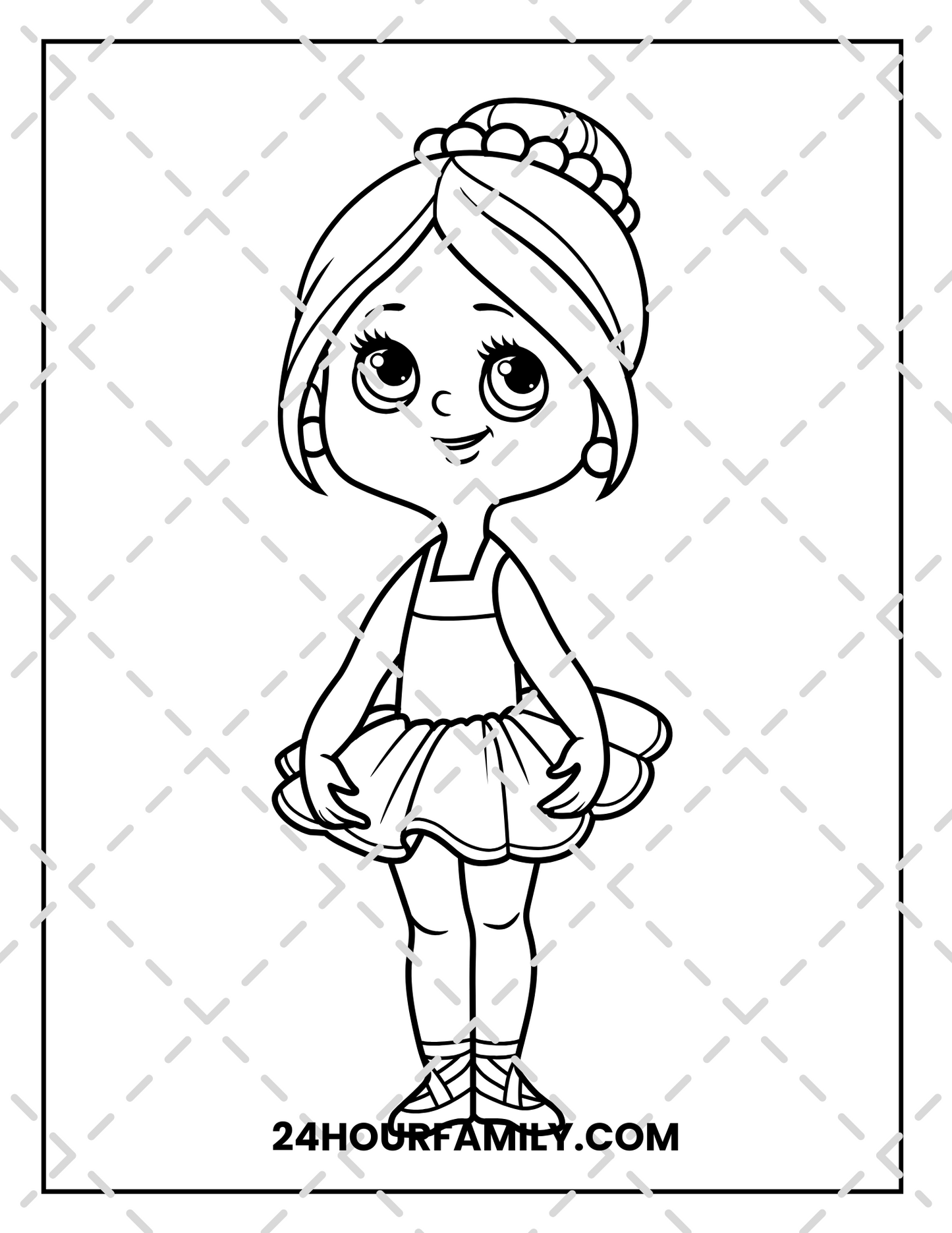 ballerina coloring pages