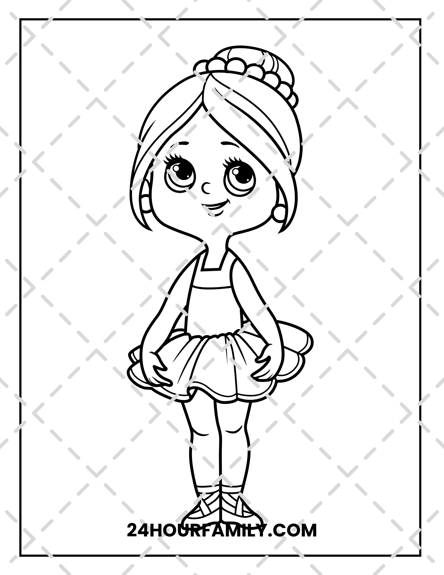 ballerina coloring pages