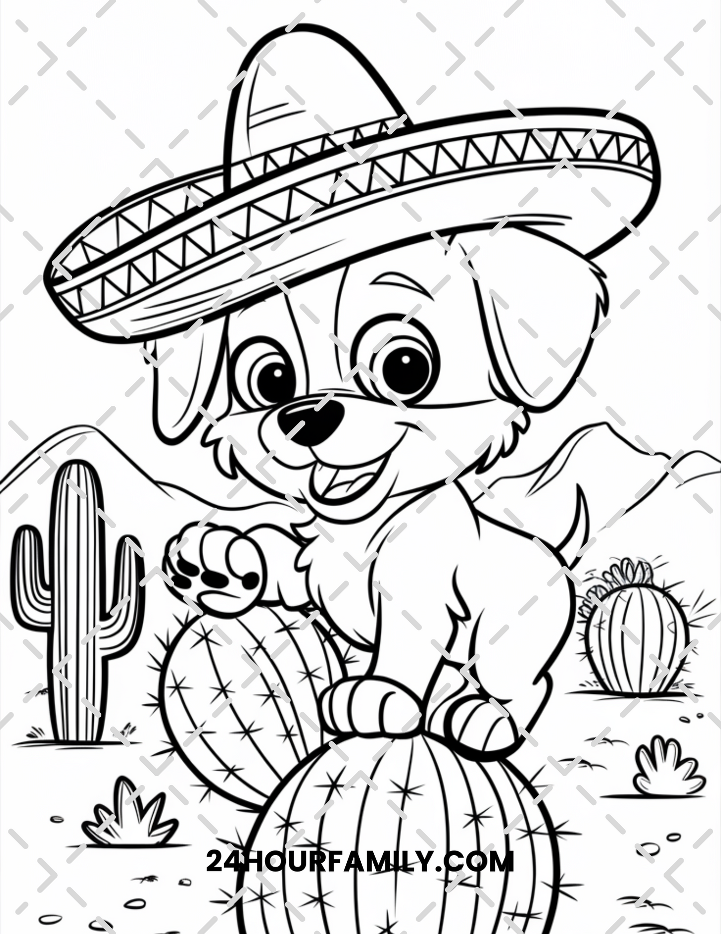 cute puppy coloring pages
